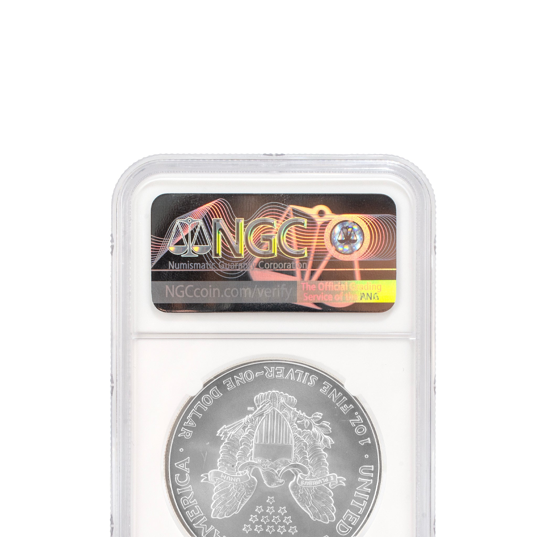 2006 1 Oz NGC MS 69 1$ Fine Silver American Eagle Liberty Coin