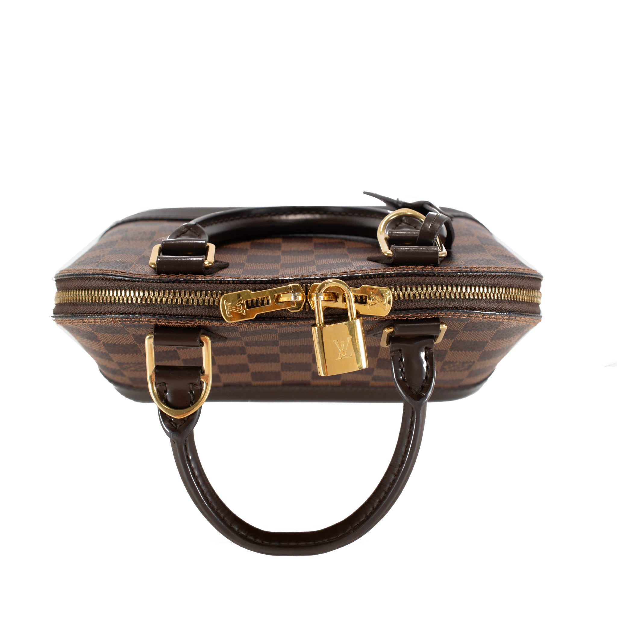 Louis Vuitton Alma BB N40606 Damier Ebène Canvas Crossbody Bag