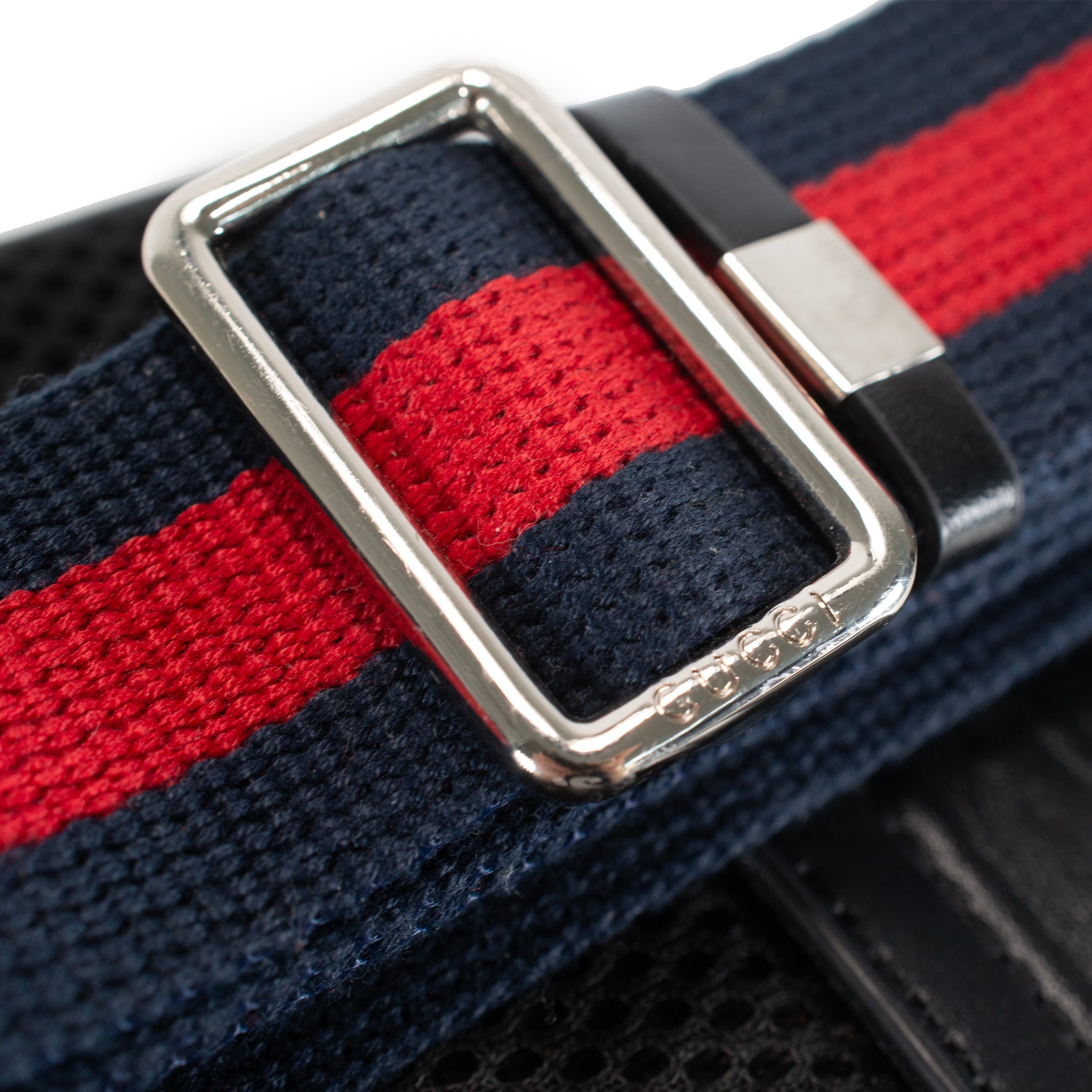 Gucci GG Supreme Black Canvas 474293 Belt Bag