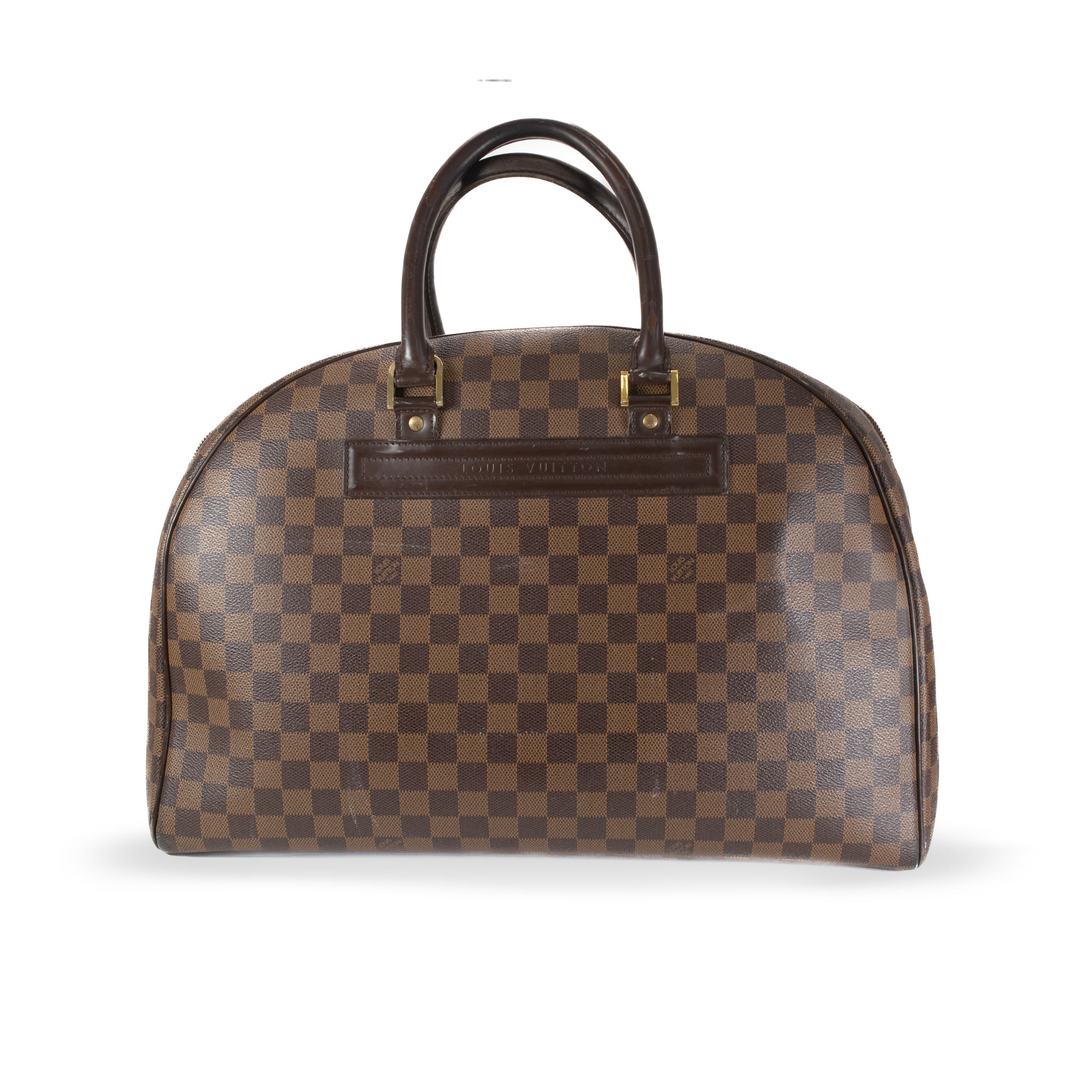 Louis Vuitton Damier Ebene Brown Canvas N41455 Nolita 24 Heures Travel Handbag