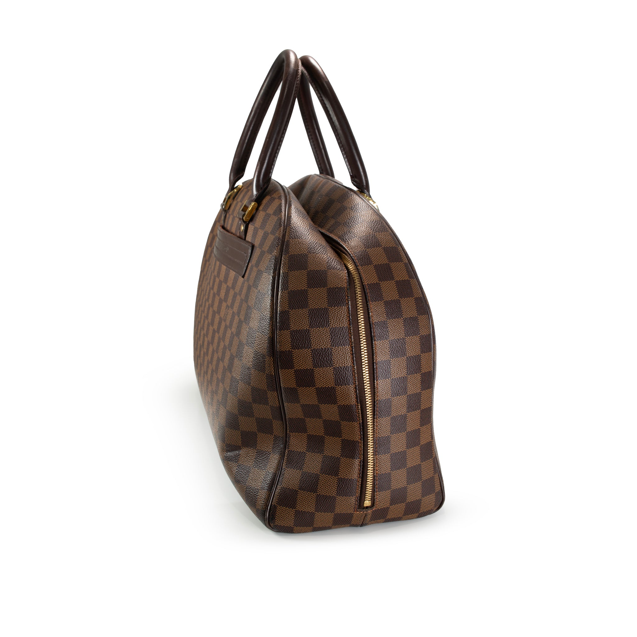 Louis Vuitton Damier Ebene Brown Canvas N41455 Nolita 24 Heures Travel Handbag