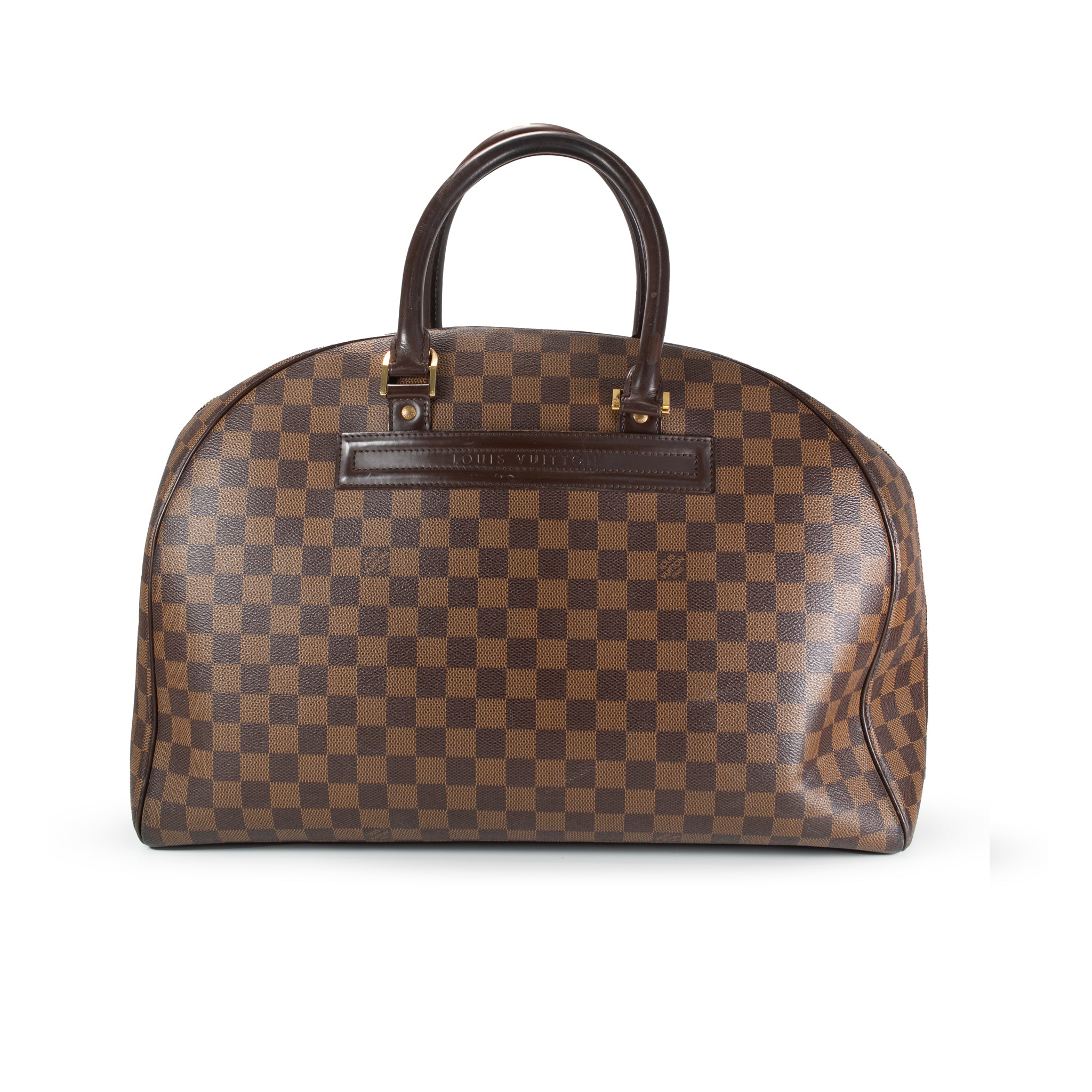 Louis Vuitton Damier Ebene Brown Canvas N41455 Nolita 24 Heures Travel Handbag