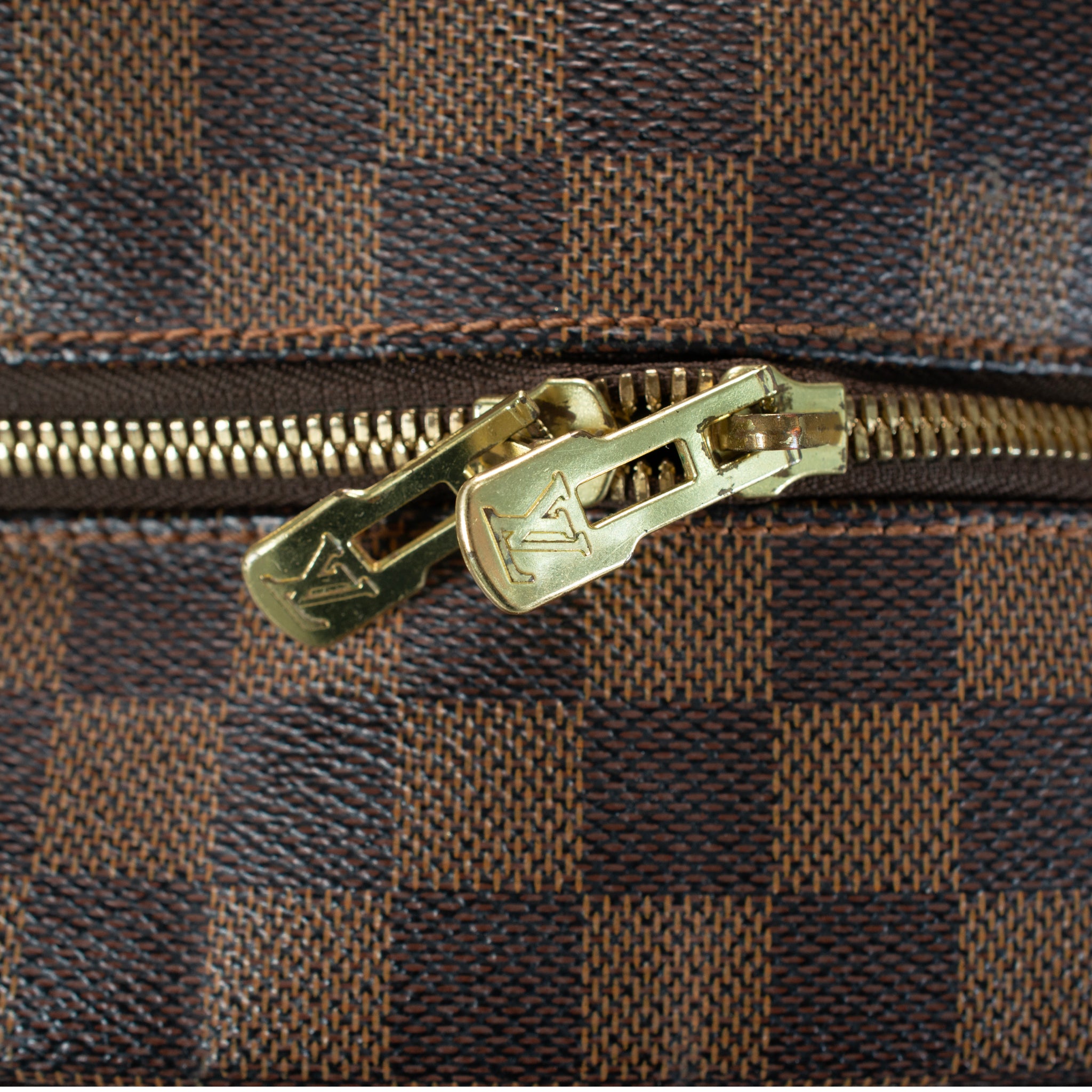 Louis Vuitton Damier Ebene Brown Canvas N41455 Nolita 24 Heures Travel Handbag