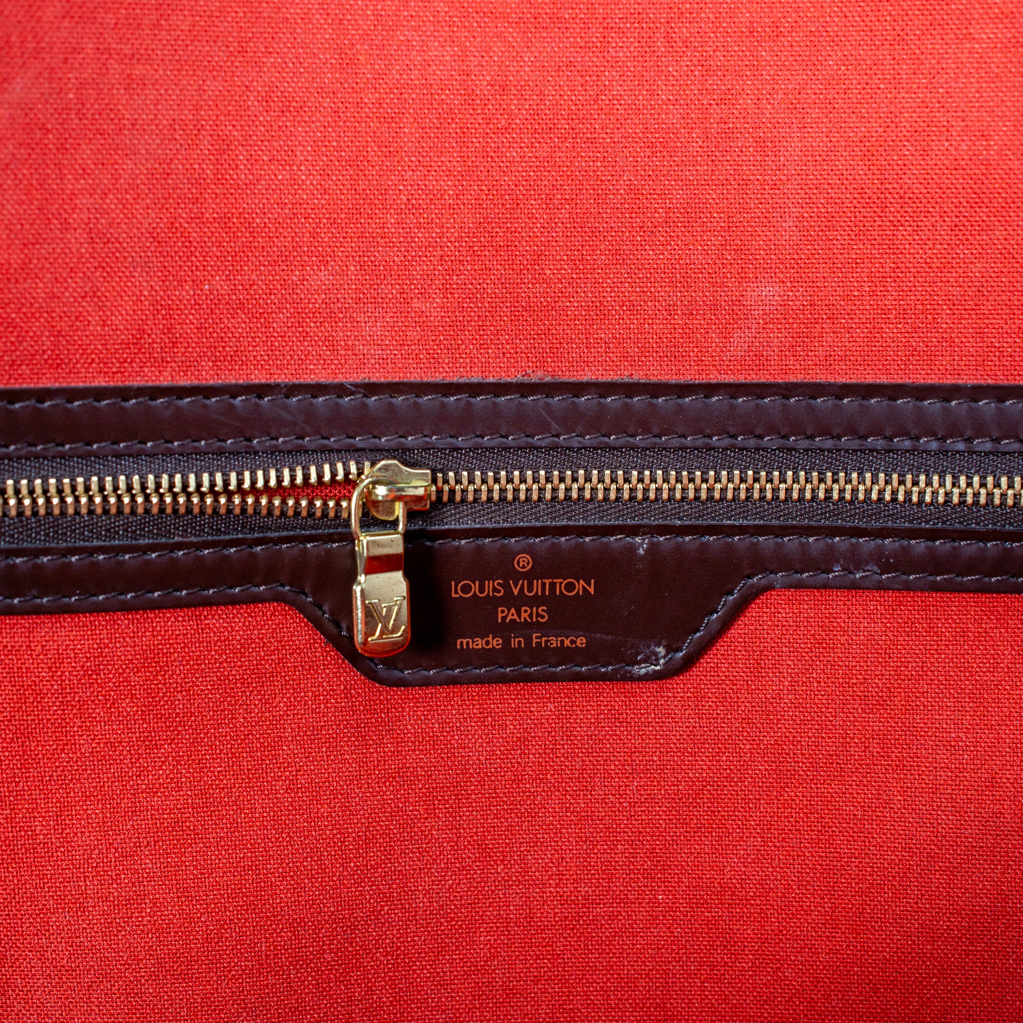 Louis Vuitton Damier Ebene Brown Canvas N41455 Nolita 24 Heures Travel Handbag