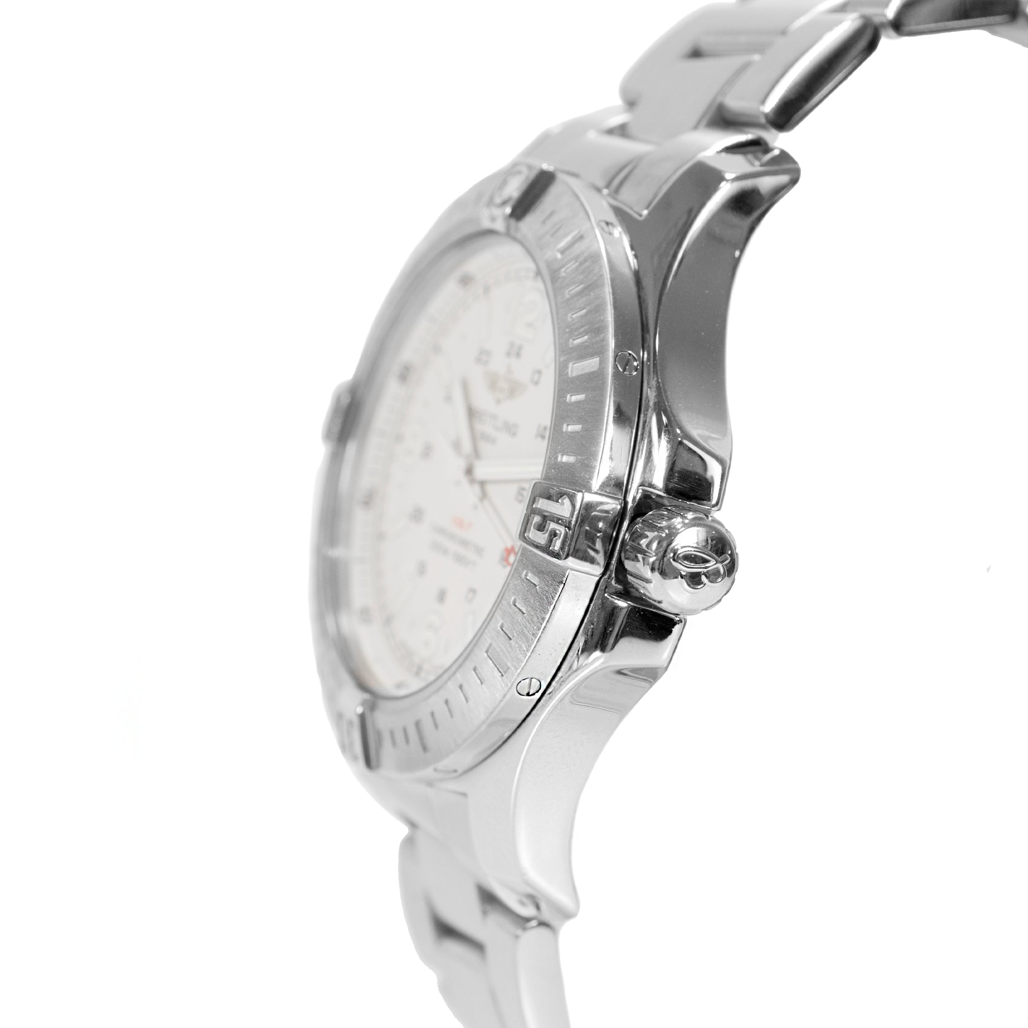 Breitling Colt 44MM A74388 Silver Dial Stainless Steel Quartz Watch