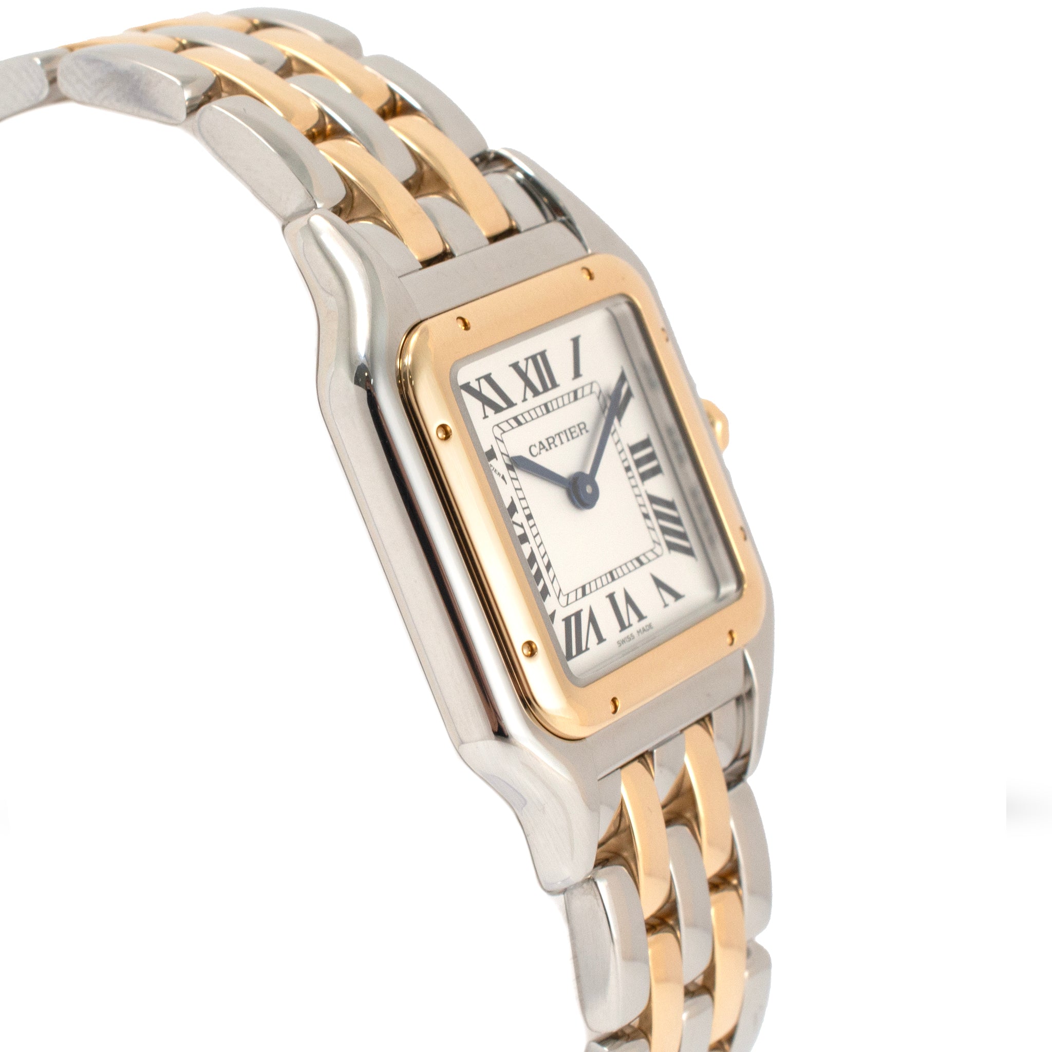 2021 Panthere De Cartier Medium 27MM 4017 / W2PN0007 Steel Yellow Gold Watch