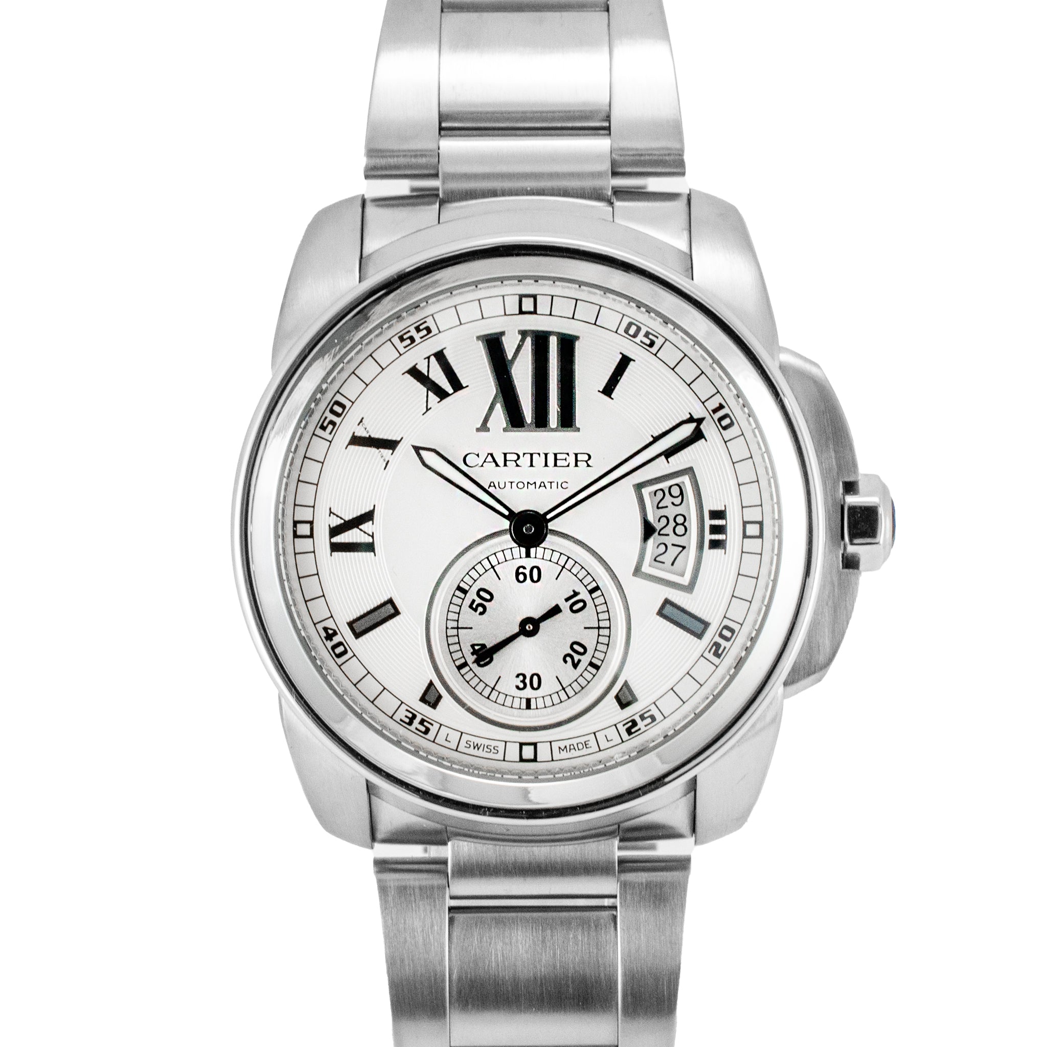 Cartier Calibre de Cartier 42MM 3389 / W7100037 Stainless Steel Automatic Watch