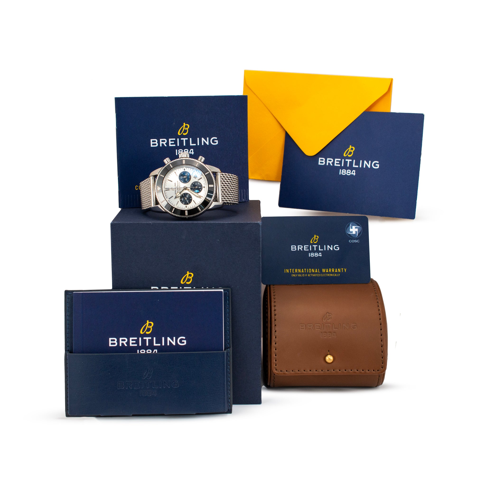 2022 Breitling Superocean Heritage 44MM AB0162 B01 Chronograph 44 Steel Watch