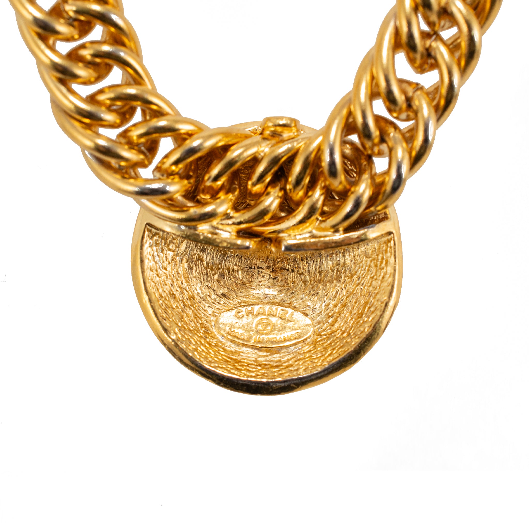 Vintage Chanel Paris Gold Toned 31 Rue Cambon Chain Necklace
