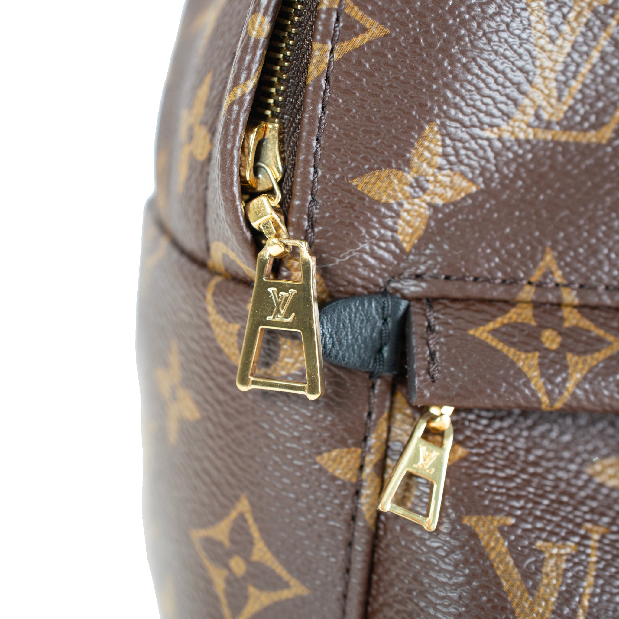 Louis Vuitton Palm Springs Brown Monogram Canvas M44873 Mini Backpack