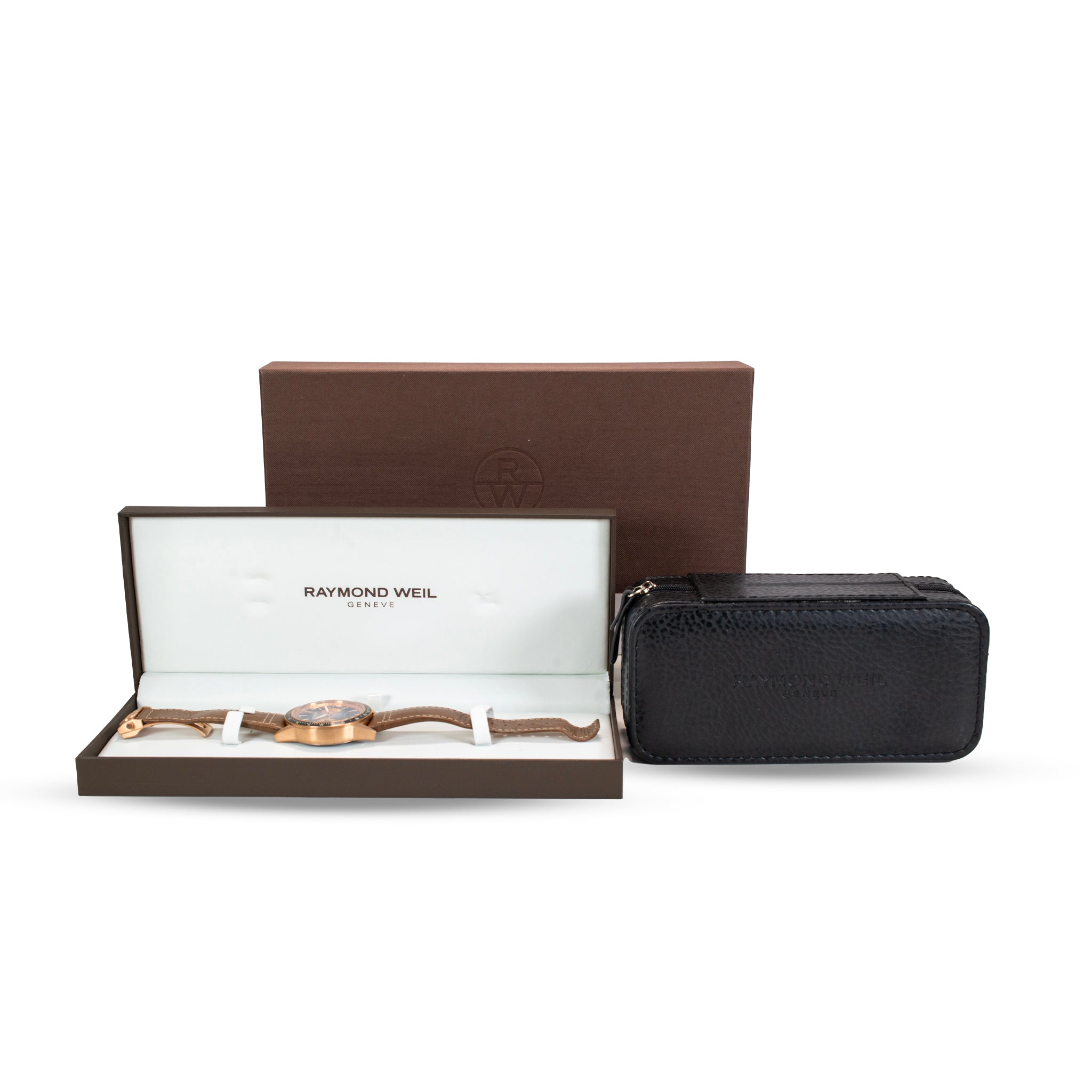 Raymond Weil Freelancer Chronograph 43.5mm Bronze Limited Edition 248/300 Watch