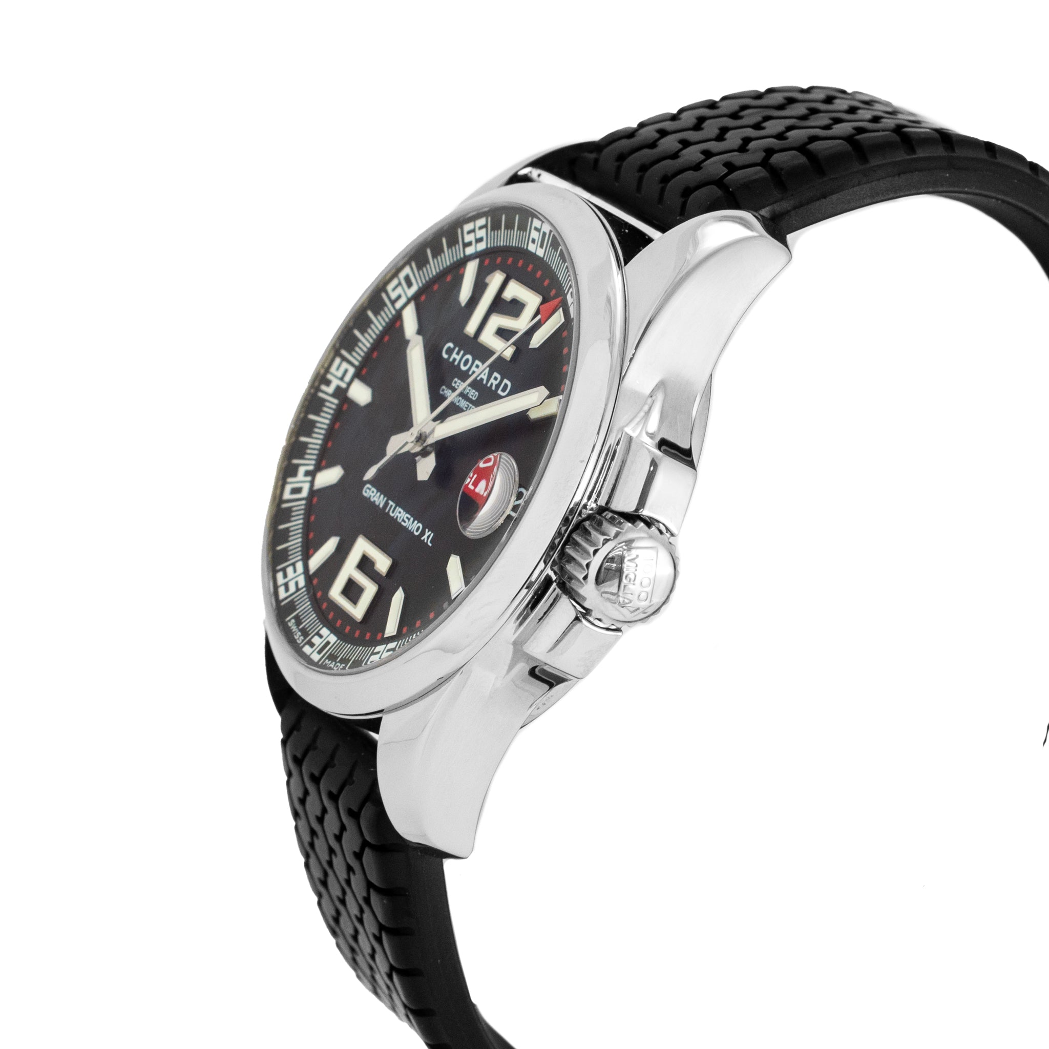 Chopard Mille Miglia Gran Turismo XL 44MM 16/8997 Rubber Steel Automatic Watch