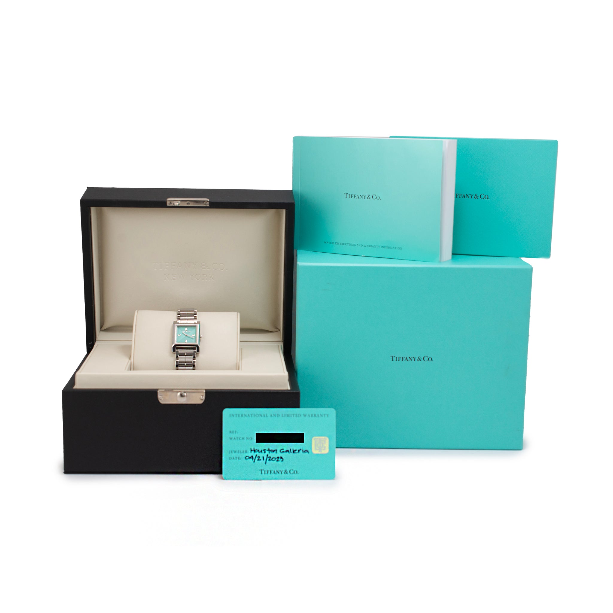 2023 Tiffany & Co. Union Square 20MM Baguette Diamond Steel Quartz Watch
