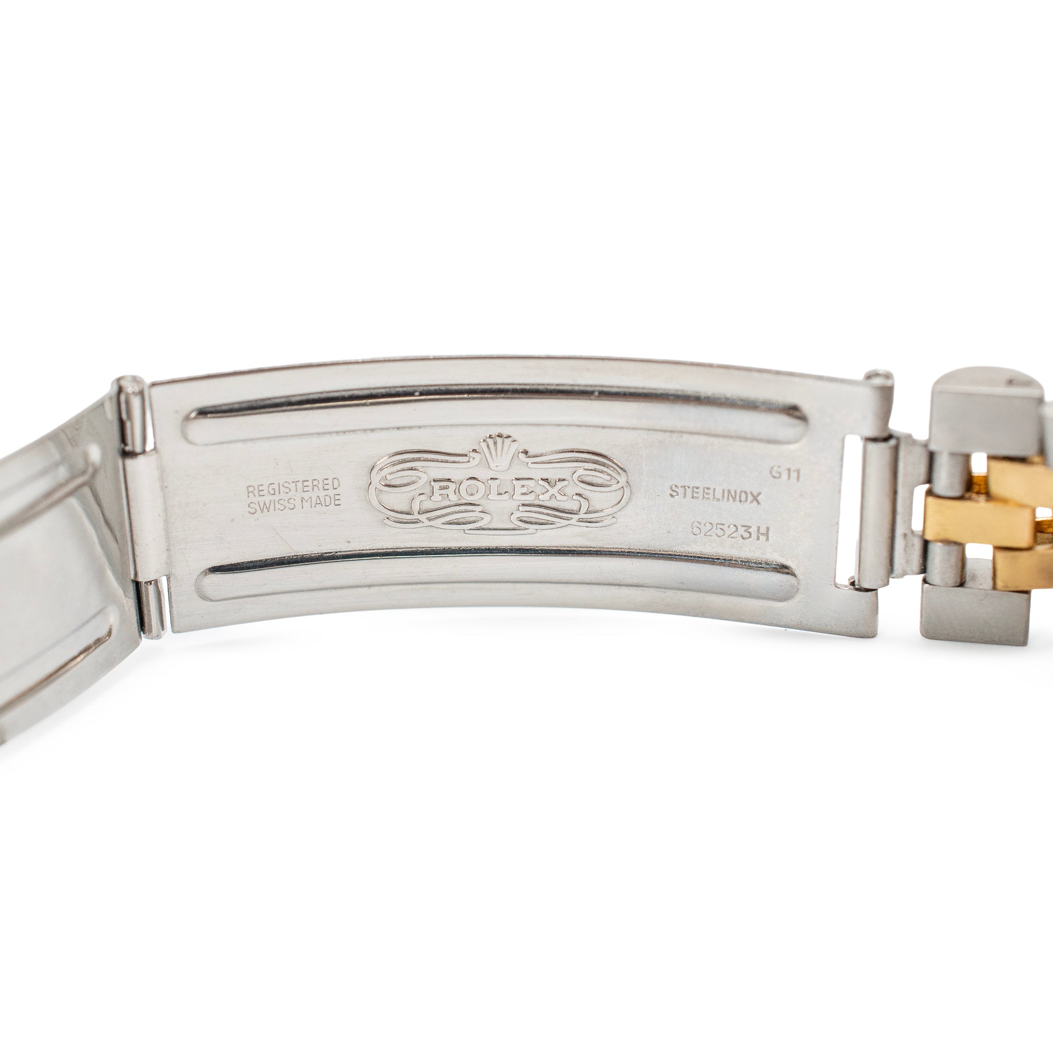 Rolex Datejust 36MM 16013 Gold Dial Jubilee Fluted 18K Yellow Gold Steel Watch