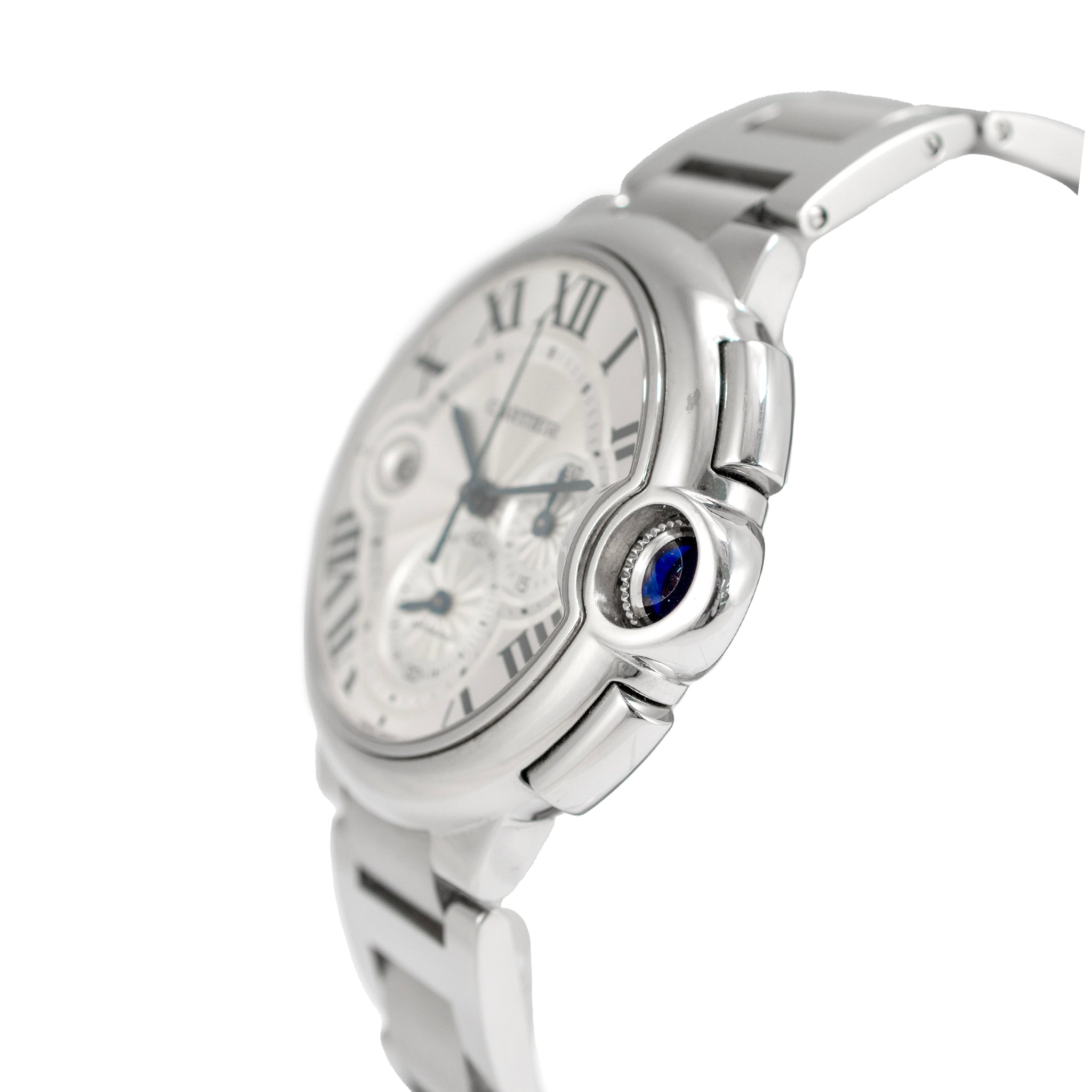 Cartier Ballon Bleu Chronograph 44MM W6920002 / 3109 Steel Automatic Watch
