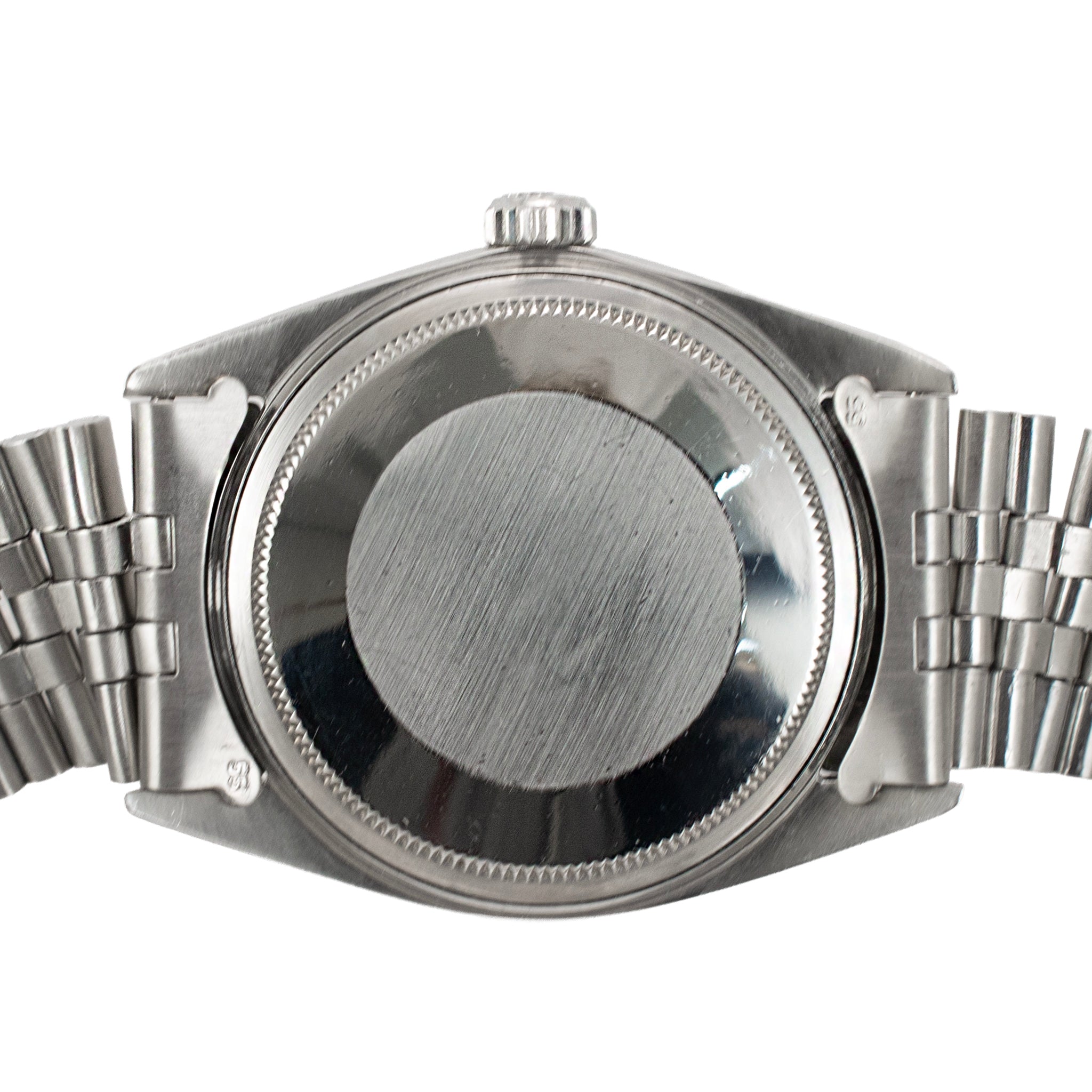 Vintage 1967 Rolex Datejust 36MM 1603 Jubilee Fluted Stainless Steel Watch