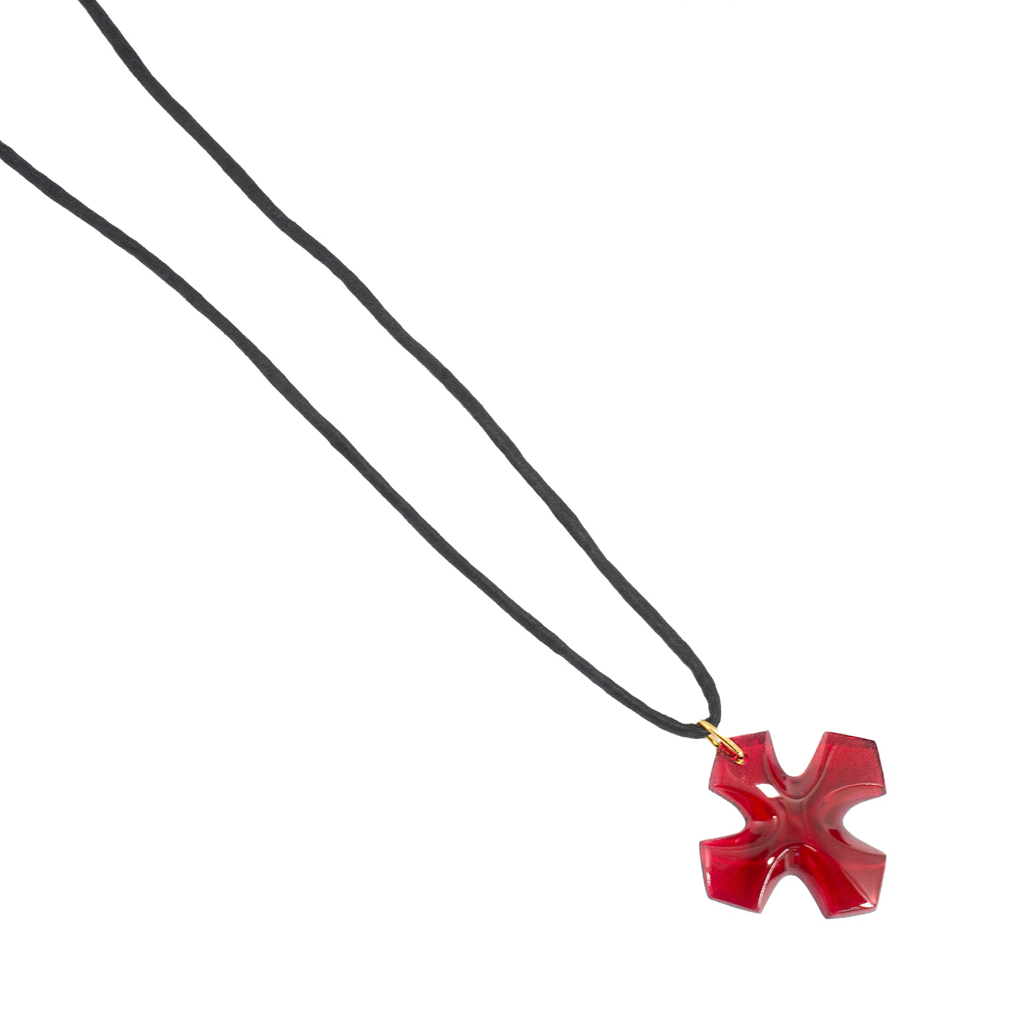 Baccarat Crystal Occitane Cross Necklace