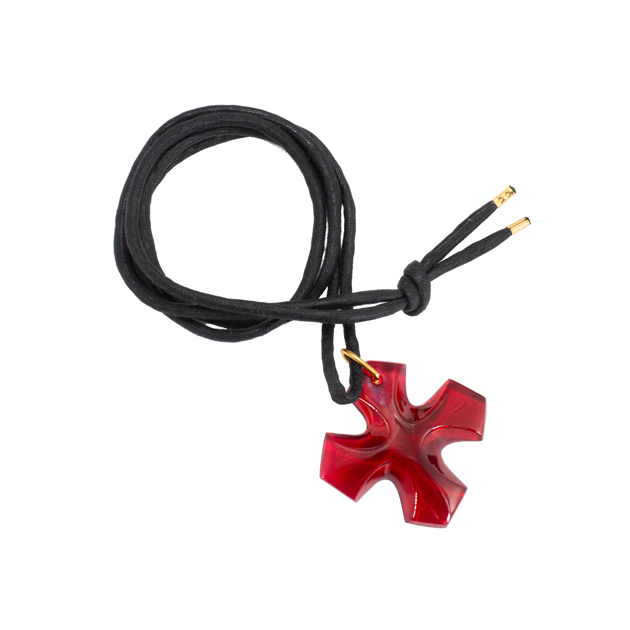 Baccarat Crystal Occitane Cross Necklace