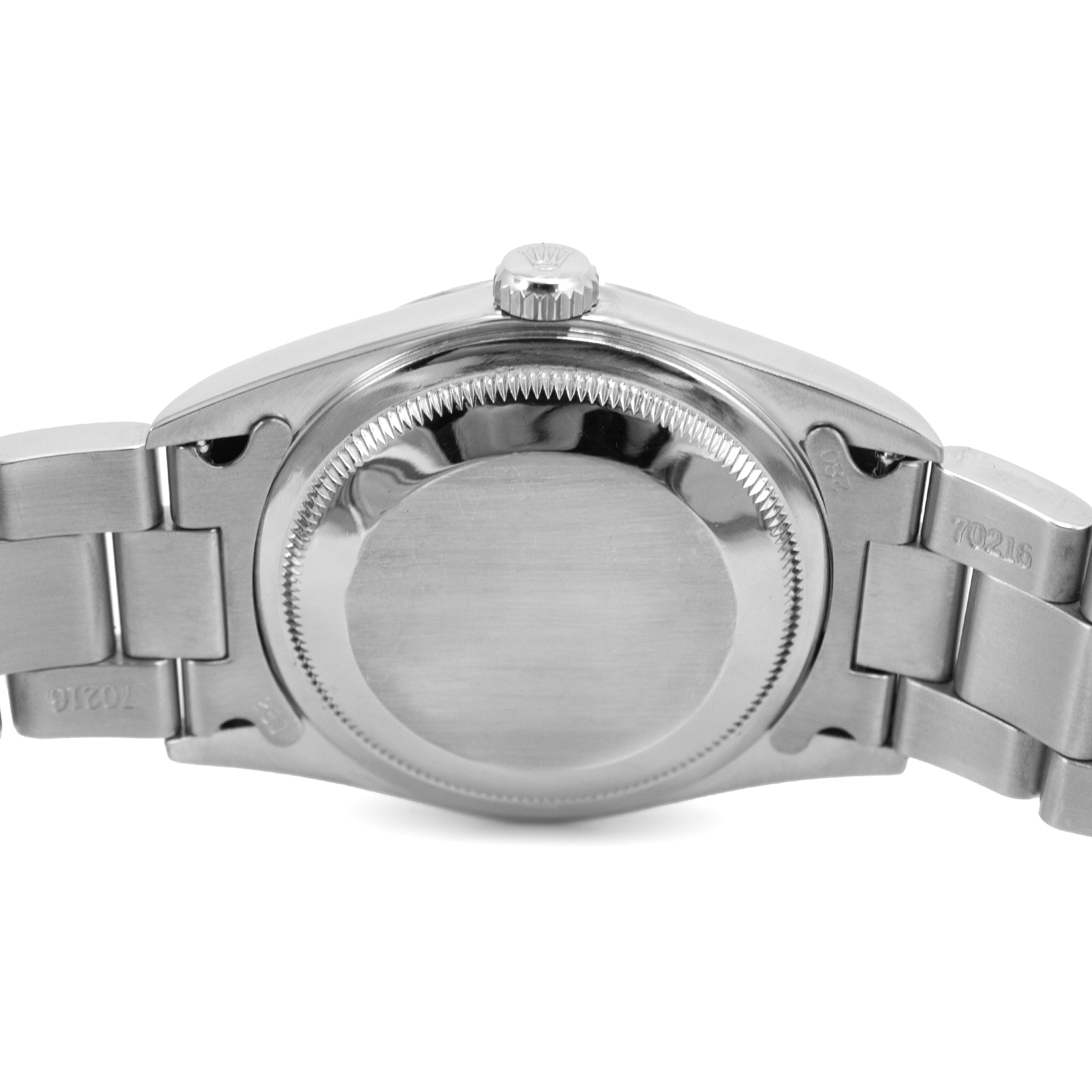 Ladies Rolex Datejust 36MM 16200 Pink Floral Dial Oyster Stainless Steel Watch