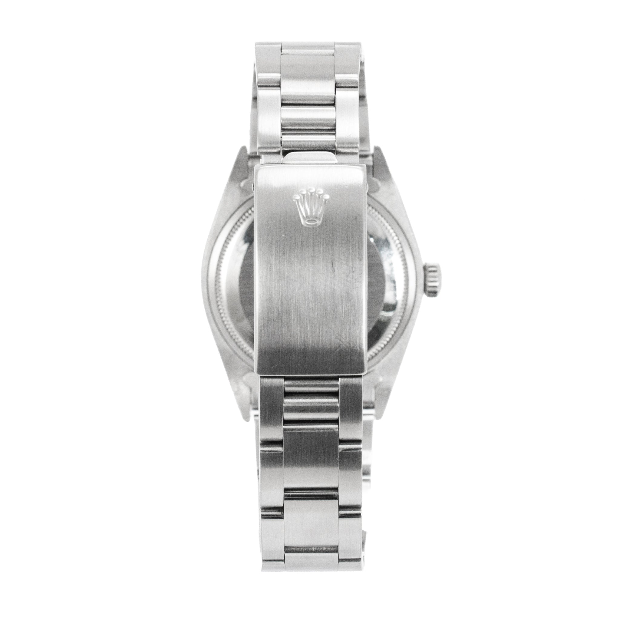 Rolex Oyster Perpetual Date 34MM 1501 Mop Diamond Dial Oyster Steel Watch