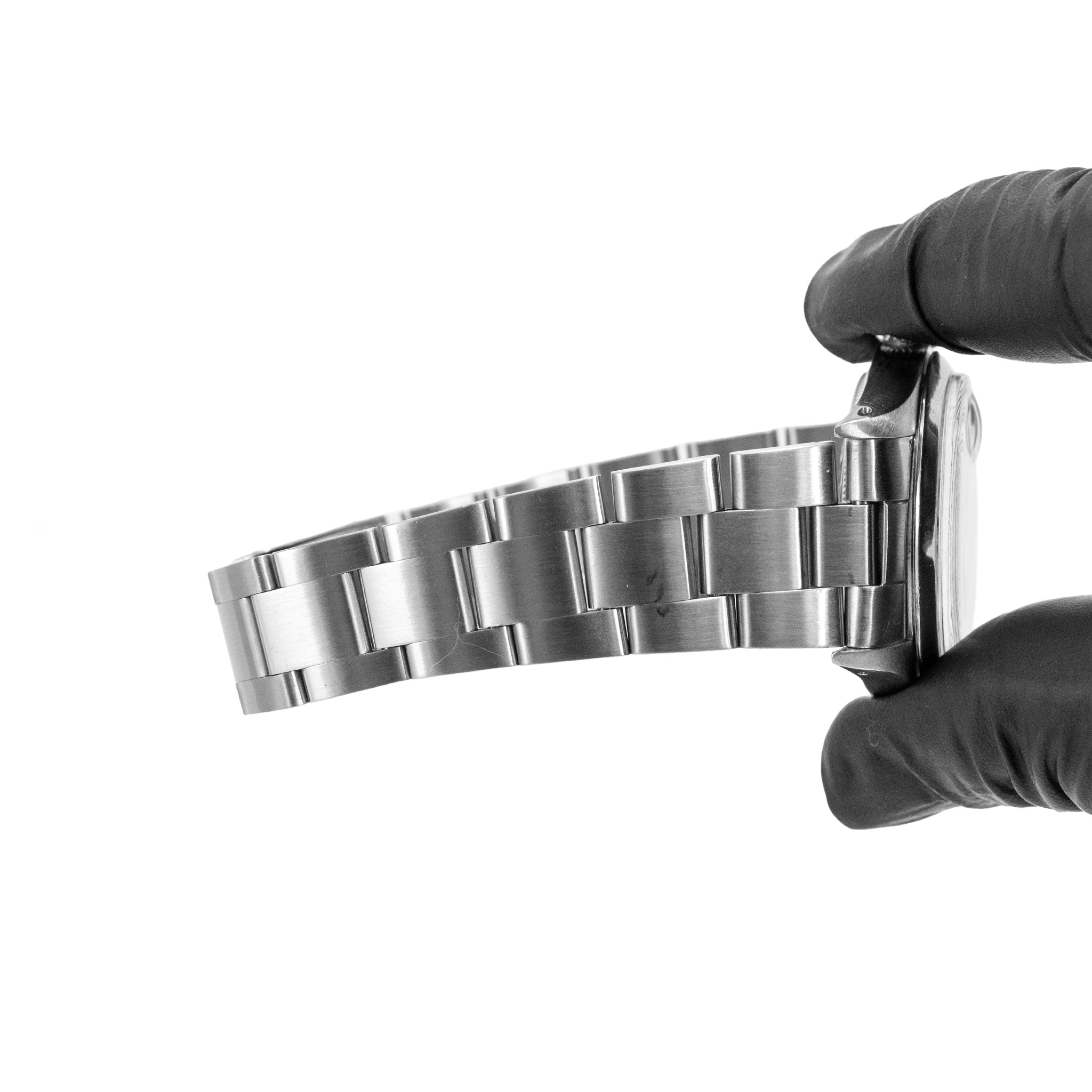 Rolex Oyster Perpetual Date 34MM 1501 Mop Diamond Dial Oyster Steel Watch