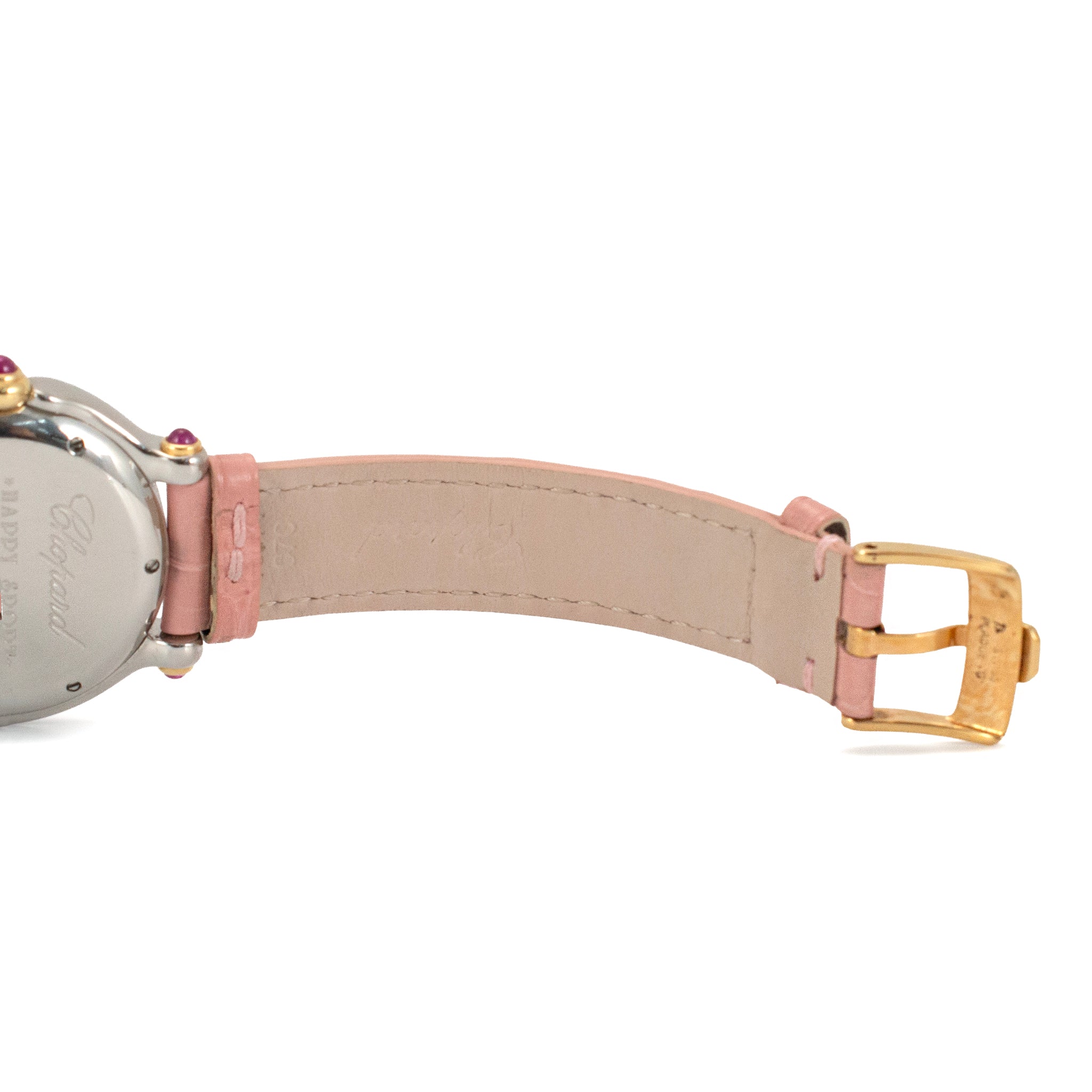 Chopard Happy Sport 32MM 2718239-42 Diamond Stars & Moon Pink Mop S/S 18K Watch