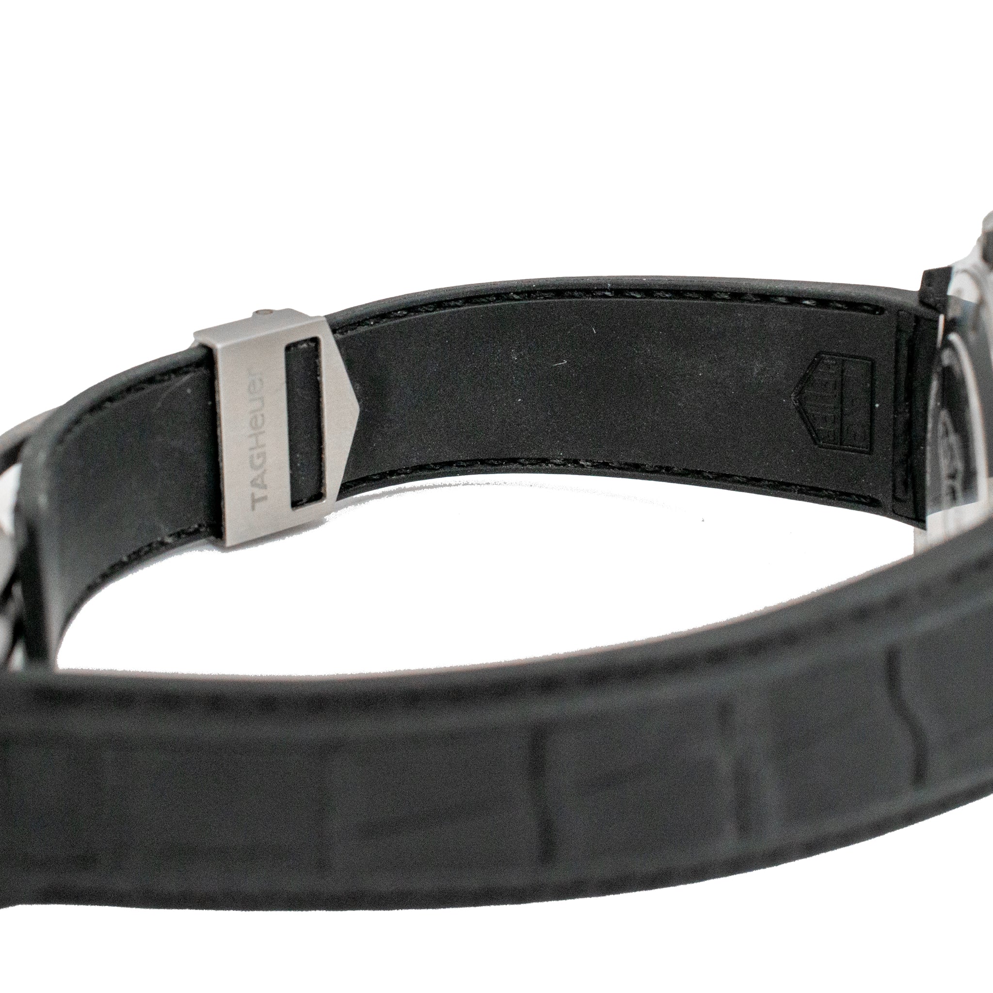 2021 Tag Heuer Aquaracer 43MM way201n.ft6177 Tortoise Shell Black Steel Watch