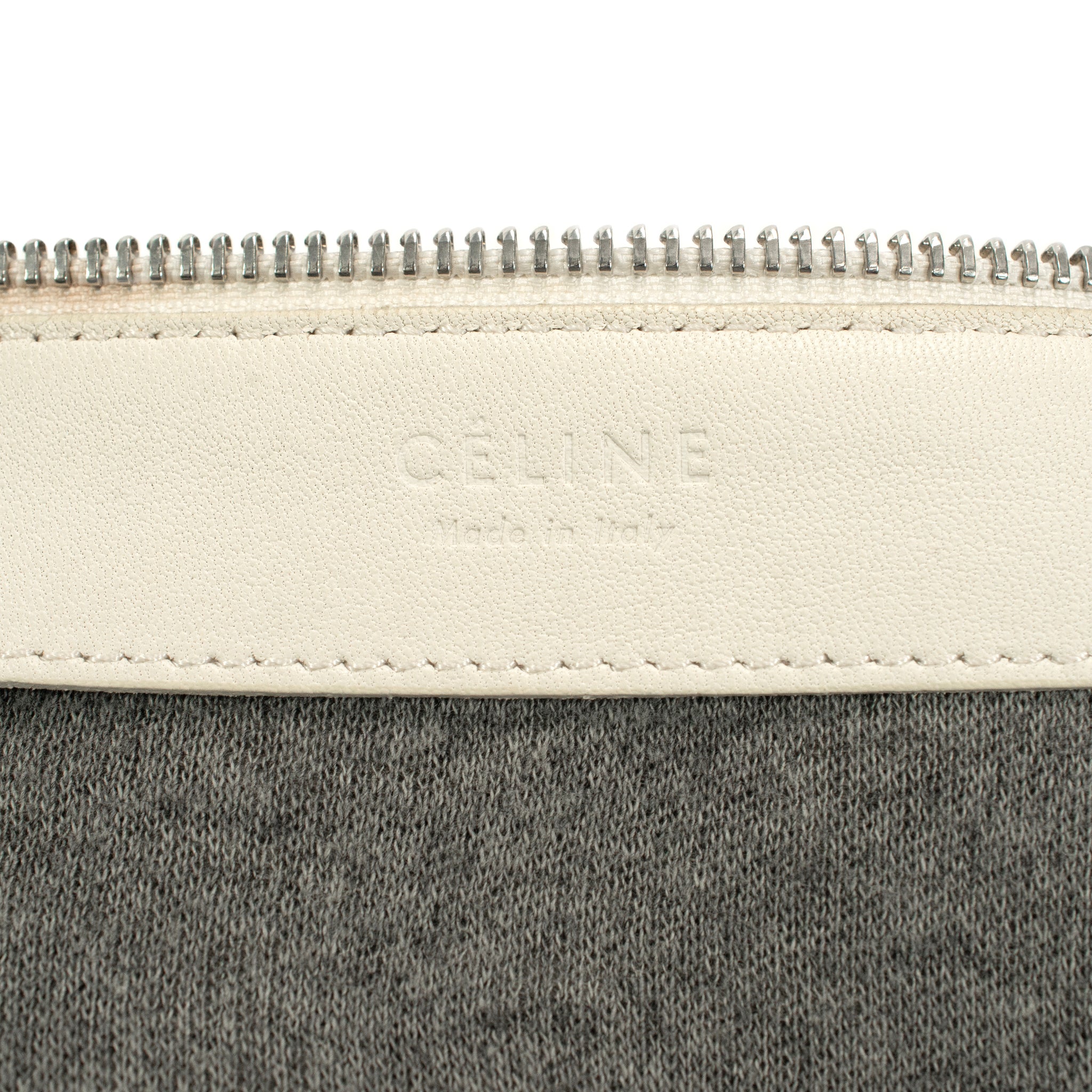 Celine Trio Neutral Multitone Colors Soft Leather Crossbody Bag