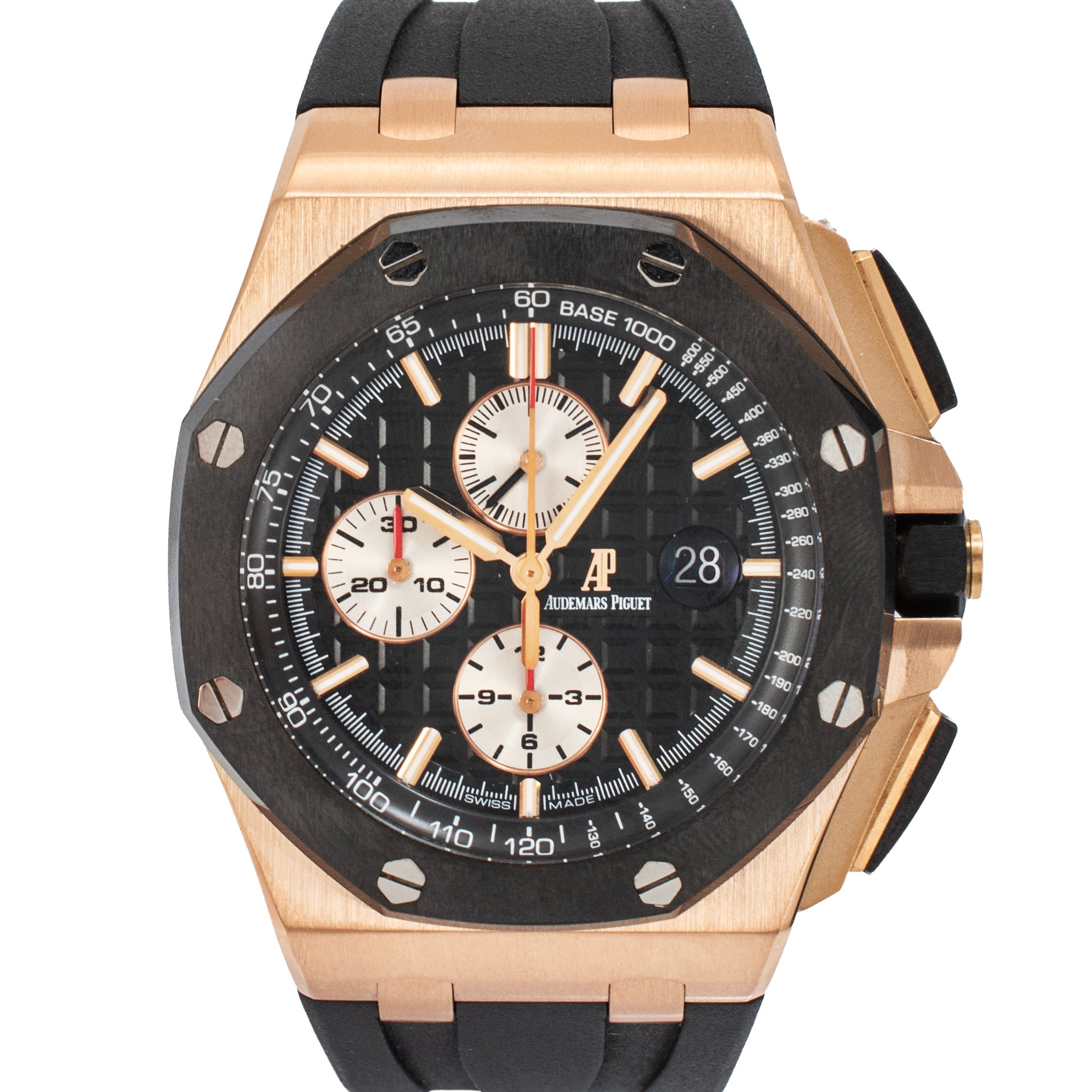 Audemars Piguet Royal Oak Offshore 44MM 26400RO Chronograph 18K Rose Gold Watch