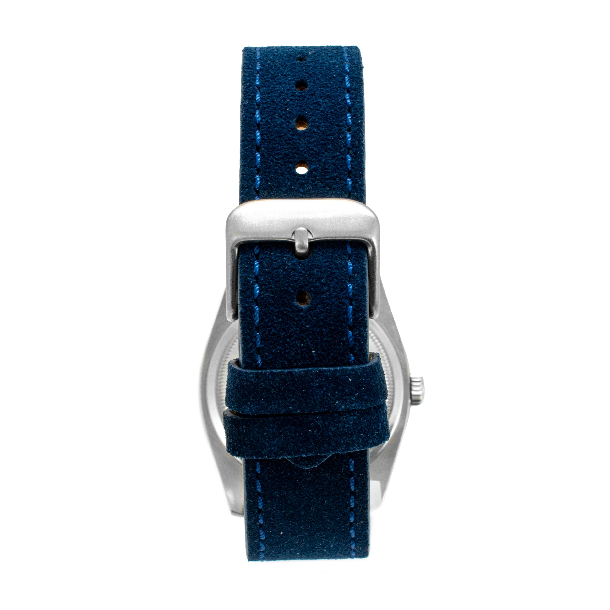 2018 Rolex Oyster Perpetual 36MM 116000 Blue 3 Arabic Dial Stainless Steel Watch