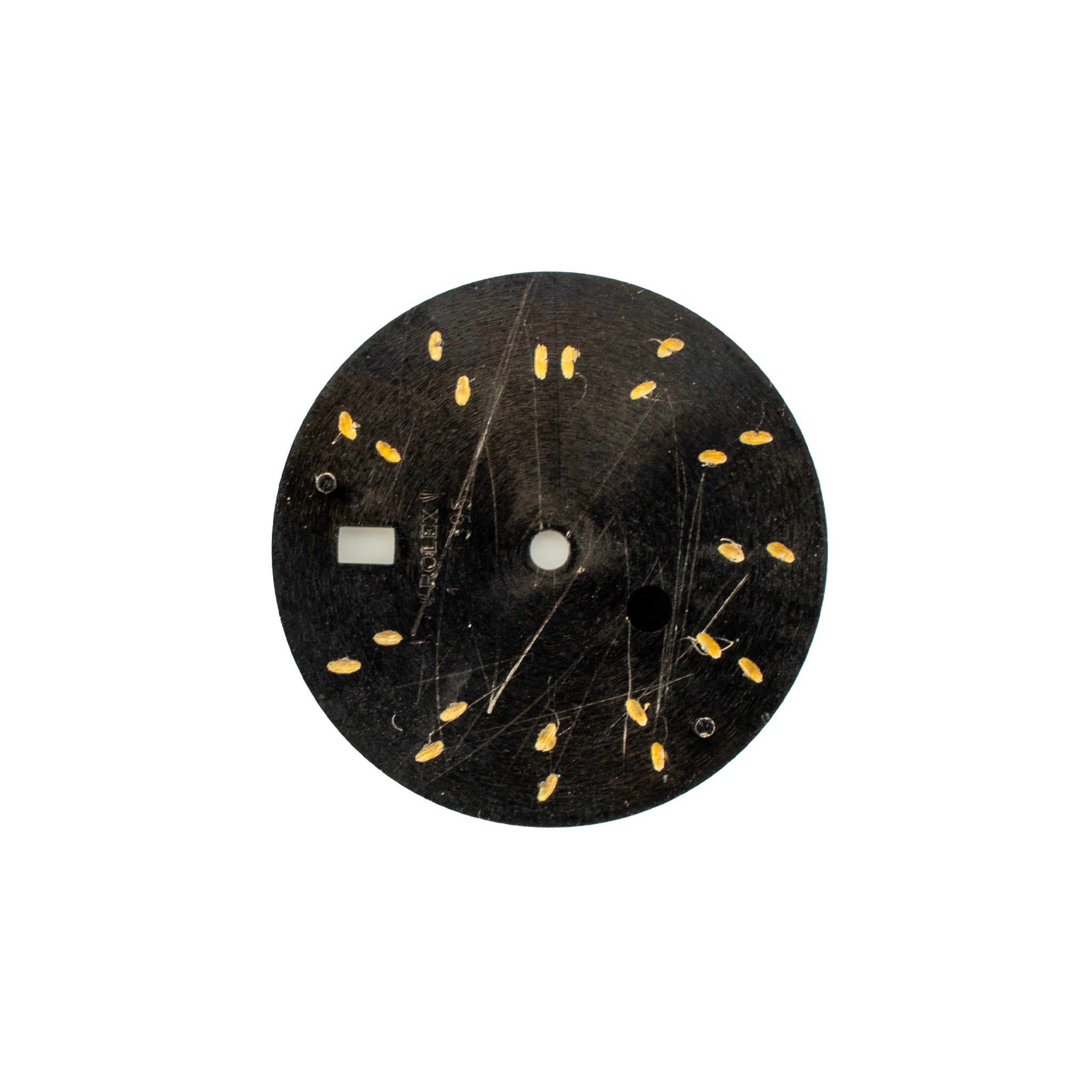 Genuine Rolex Datejust 36 Black Stick Numerals Dial