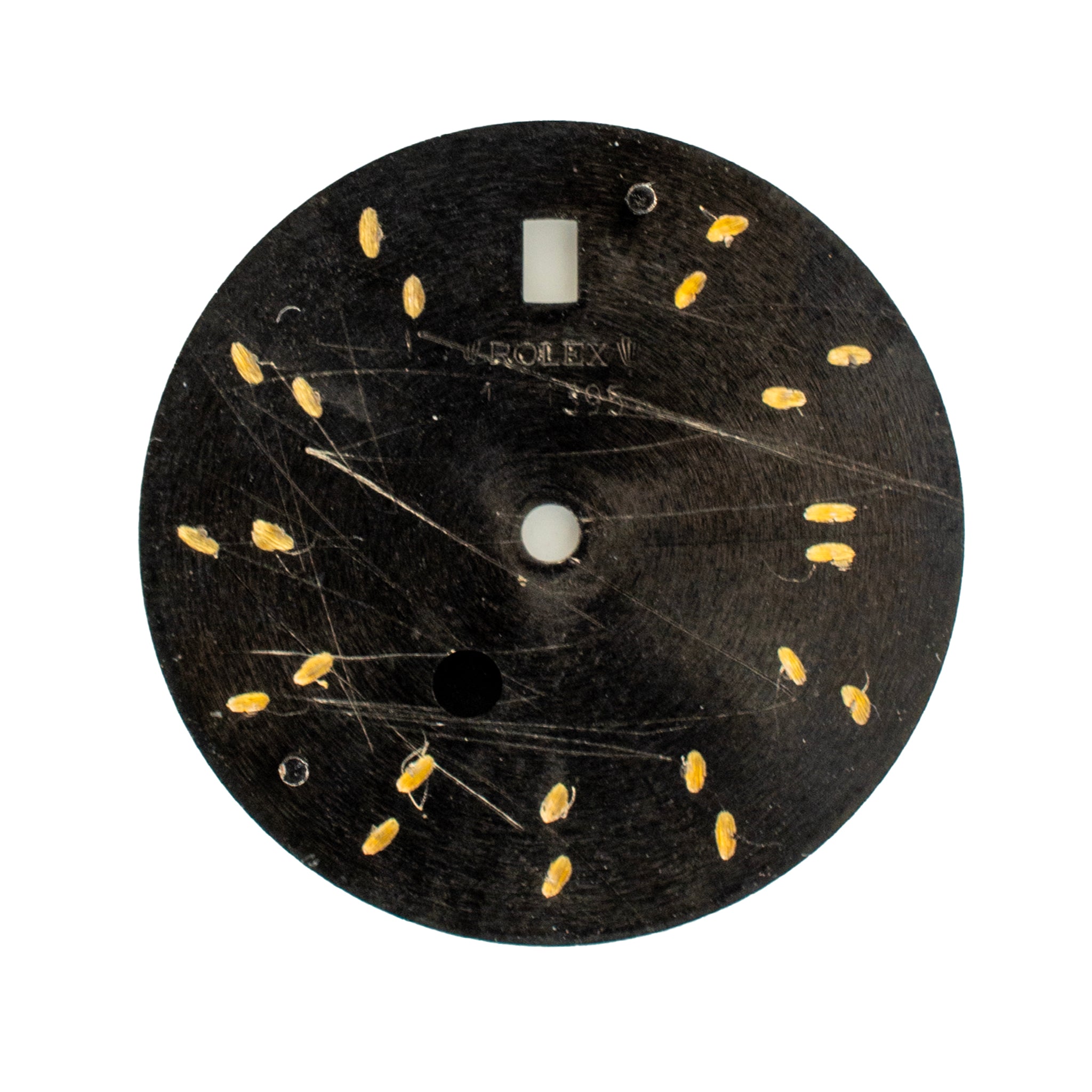 Genuine Rolex Datejust 36 Black Stick Numerals Dial