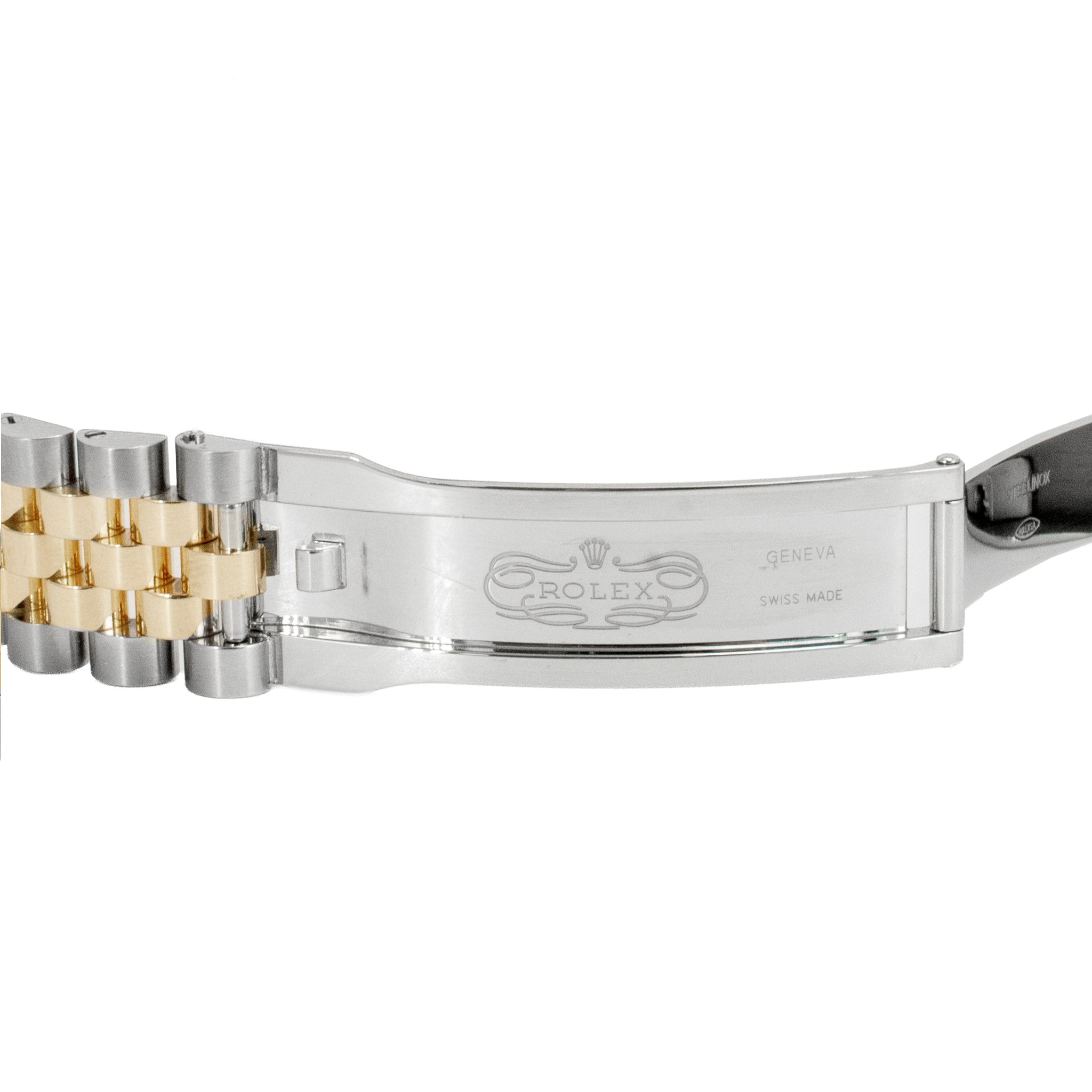 2024 Rolex Datejust 41MM 126333 Black Stick Dial Fluted Jubilee Gold Steel Watch