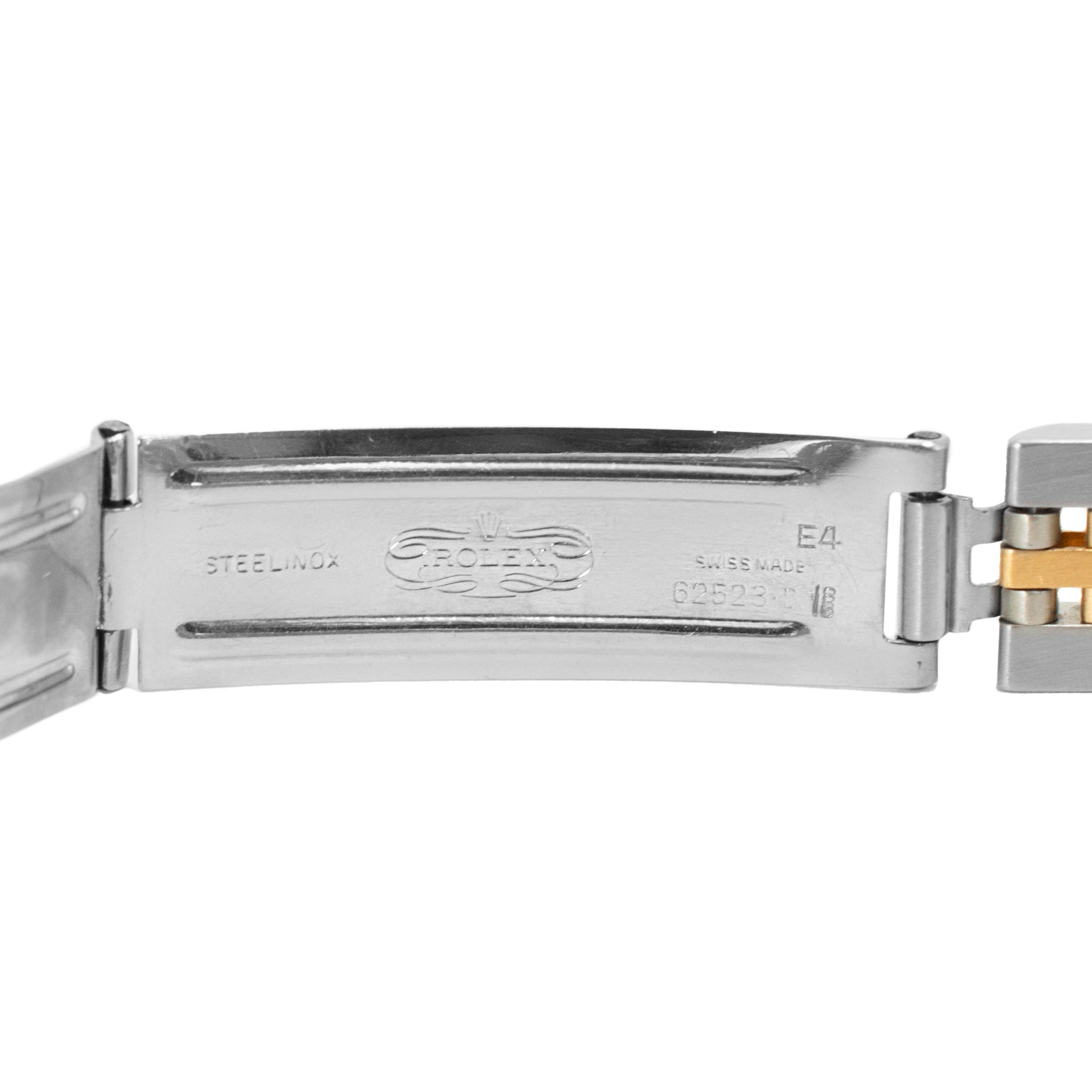 Rolex Oyster Perpetual Lady Date 26MM 6917 Blue Dial Jubilee Gold Steel Watch