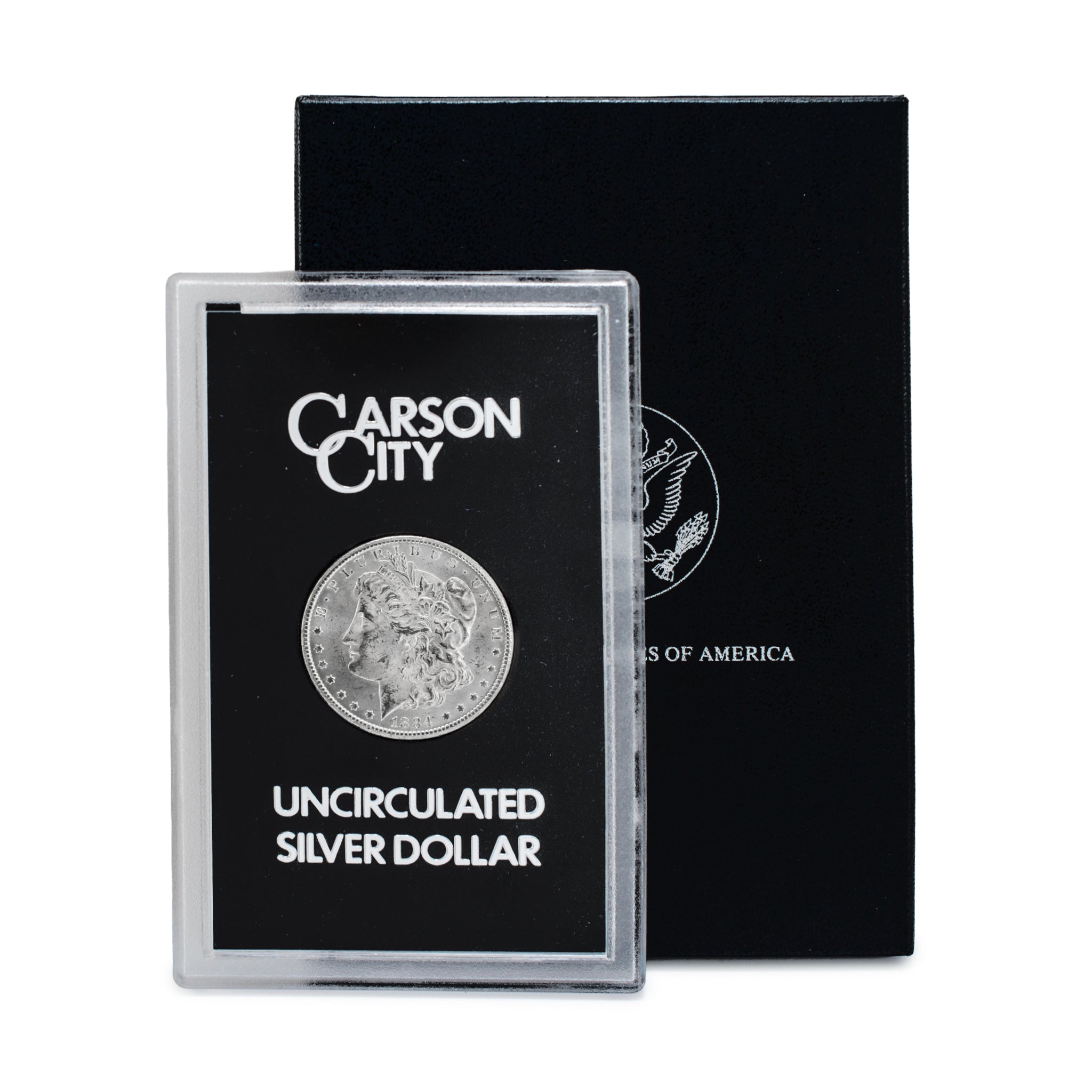 1884 CC Cason City GSA Uncirculated Morgan Silver Dollar Coin Bullion