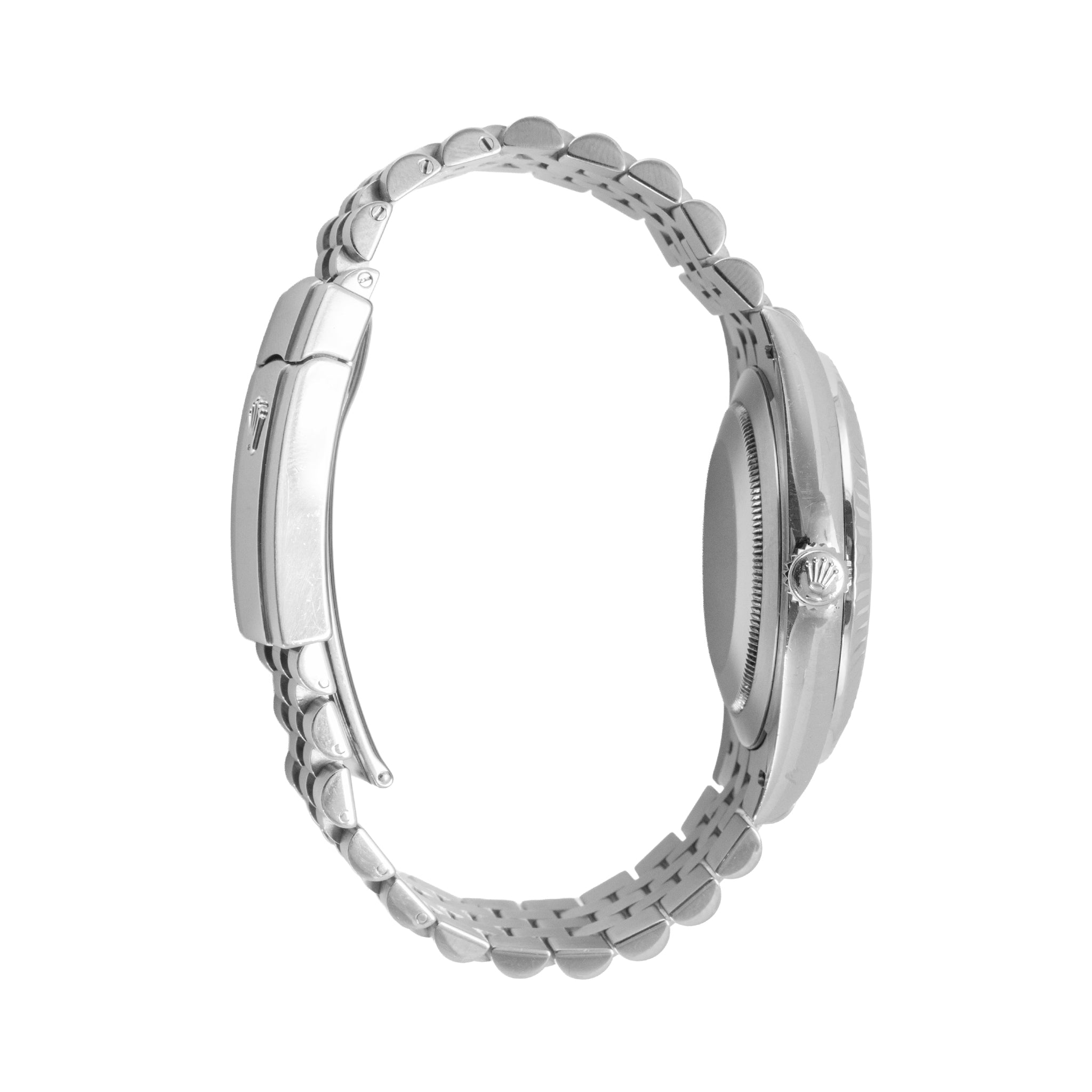 Rolex Datejust 41MM 126334 Silver Stick Fluted Jubilee Stainless Steel Watch