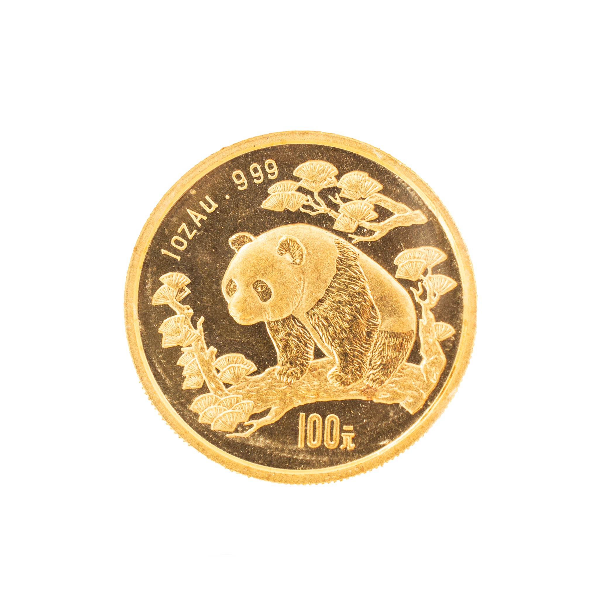 1997 100 Yuan Chinese 1OZ .999 AU Gold Large Date Panda Sealed Coin Bullion