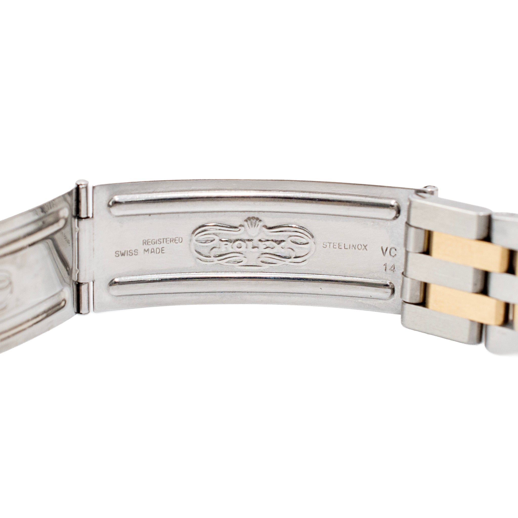 Vintage 1978 Rolex Oysterquartz Datejust 36MM 17013 Gold Steel Two Tone Watch