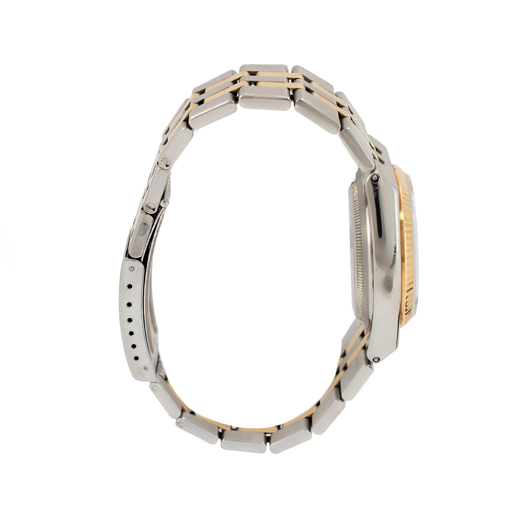 Vintage 1978 Rolex Oysterquartz Datejust 36MM 17013 Gold Steel Two Tone Watch