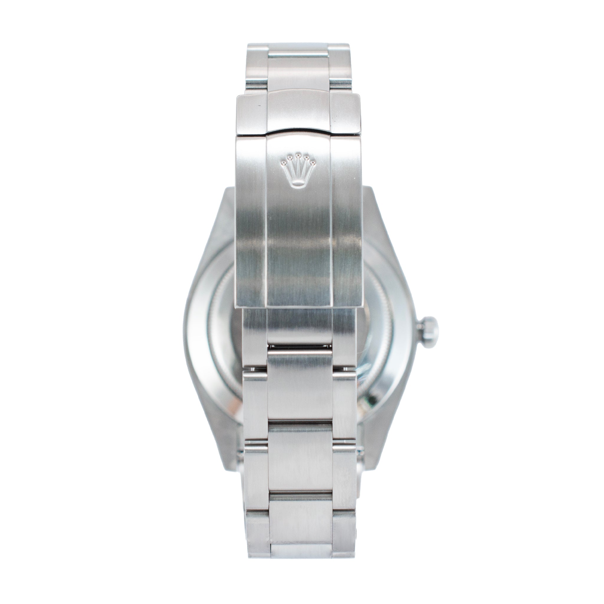 2018 Rolex Oyster Perpetual 39MM 114300 Blue Dial Oyster Stainless Steel Watch