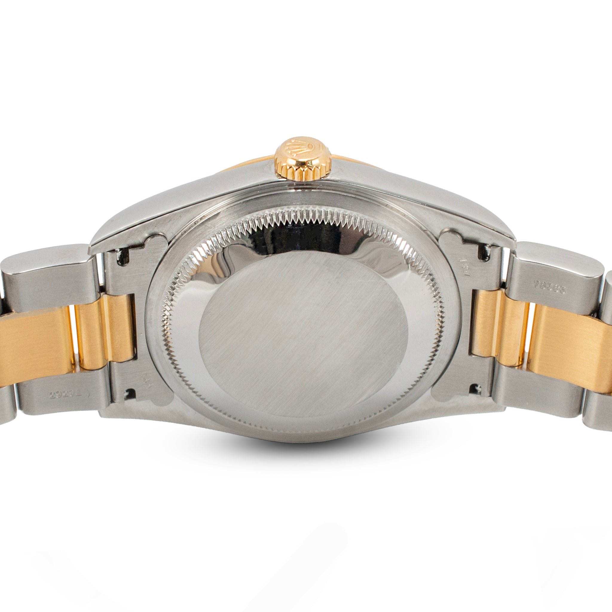 Rolex Datejust 36MM 16203 Champagne Roman Two Tone Oyster Gold Steel Watch