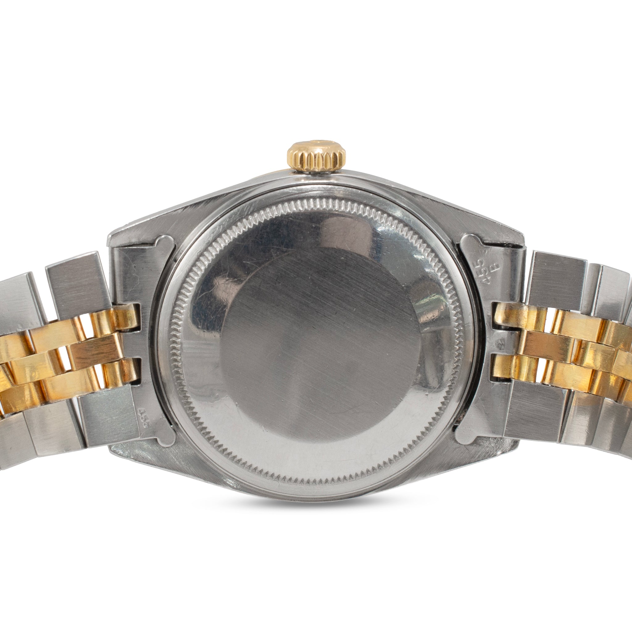 Rolex Datejust 36MM 1601 Champaign Diamond Dial Jubilee Gold Steel Watch