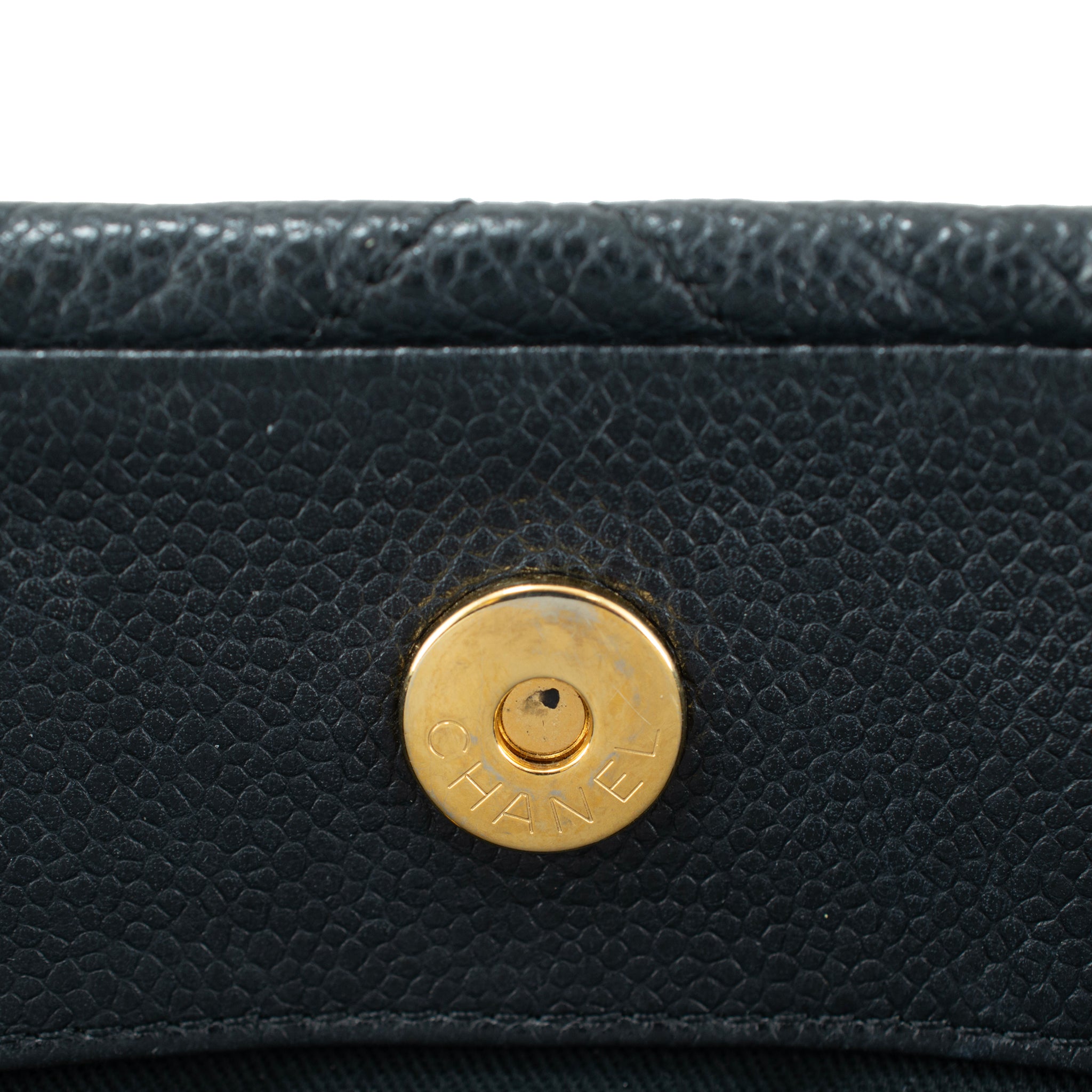 Chanel Timeless Soft Shopper XL Tote Caviar Leather Black Gold-Tone Hardwear Bag