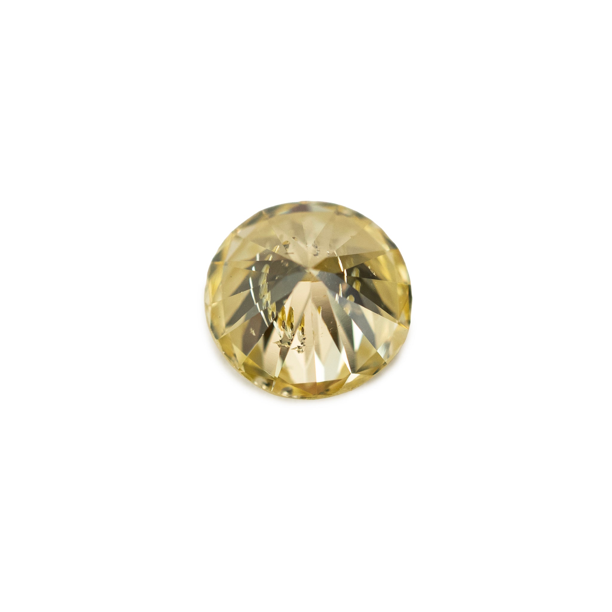 Natural 1.61ct Gia Fancy Yellow I1 Round Brilliant Cut Loose Diamond