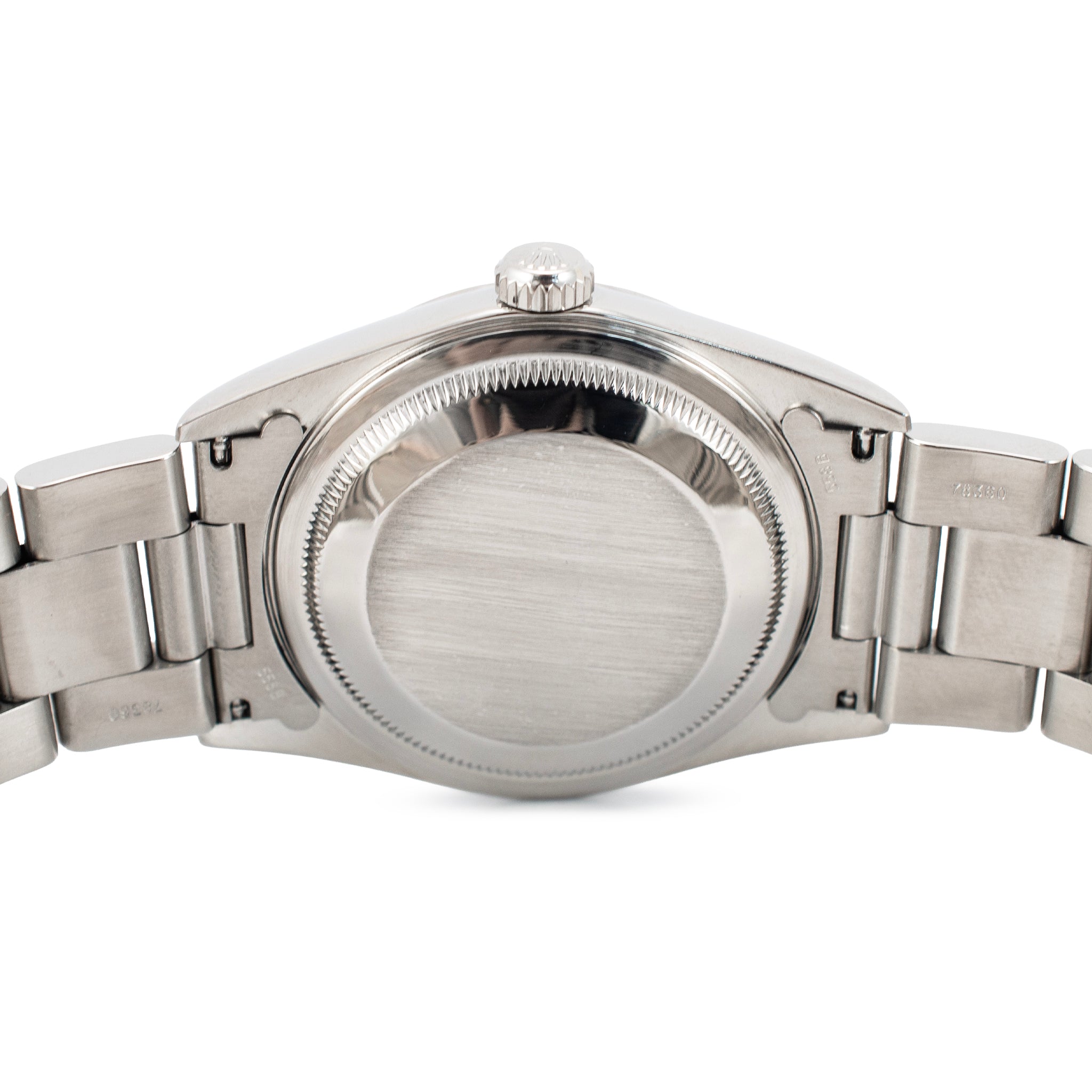 Rolex Datejust 36MM 16200 White Roman Dial Oyster Stainless Steel Watch