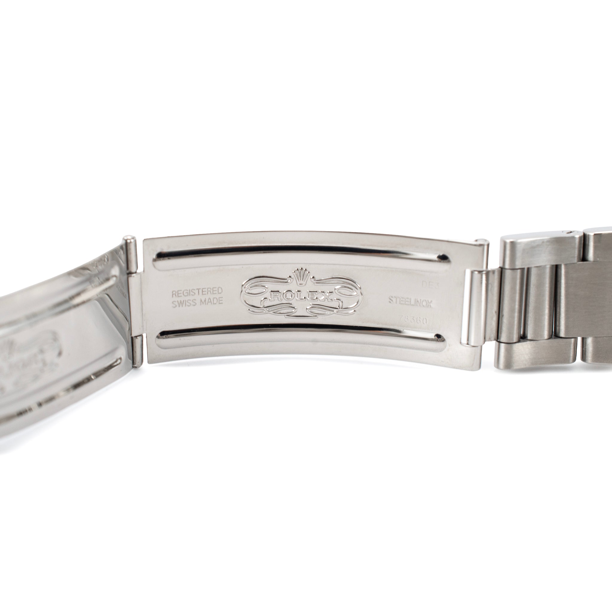 Rolex Datejust 36MM 16200 White Roman Dial Oyster Stainless Steel Watch