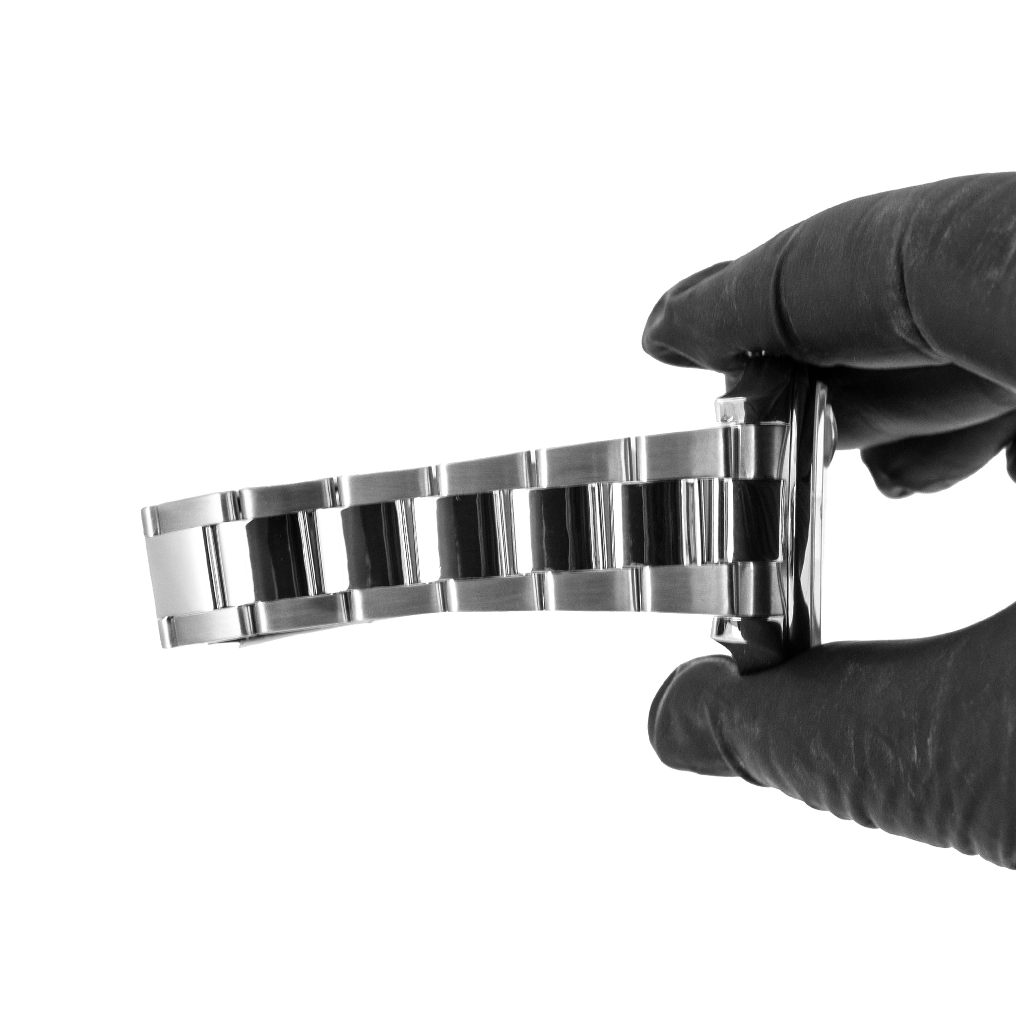 Rolex Datejust 36MM 116200 Black & Red Roulette Oyster Smooth Steel Watch