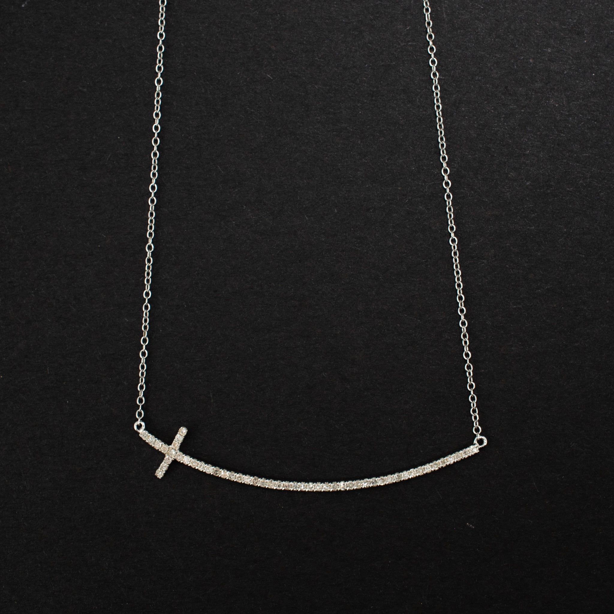 HEG020243-Jewelry Necklace W/D Rolo Modern Style 18"" Rolo Modern Style 18"" 14K White 1.8g