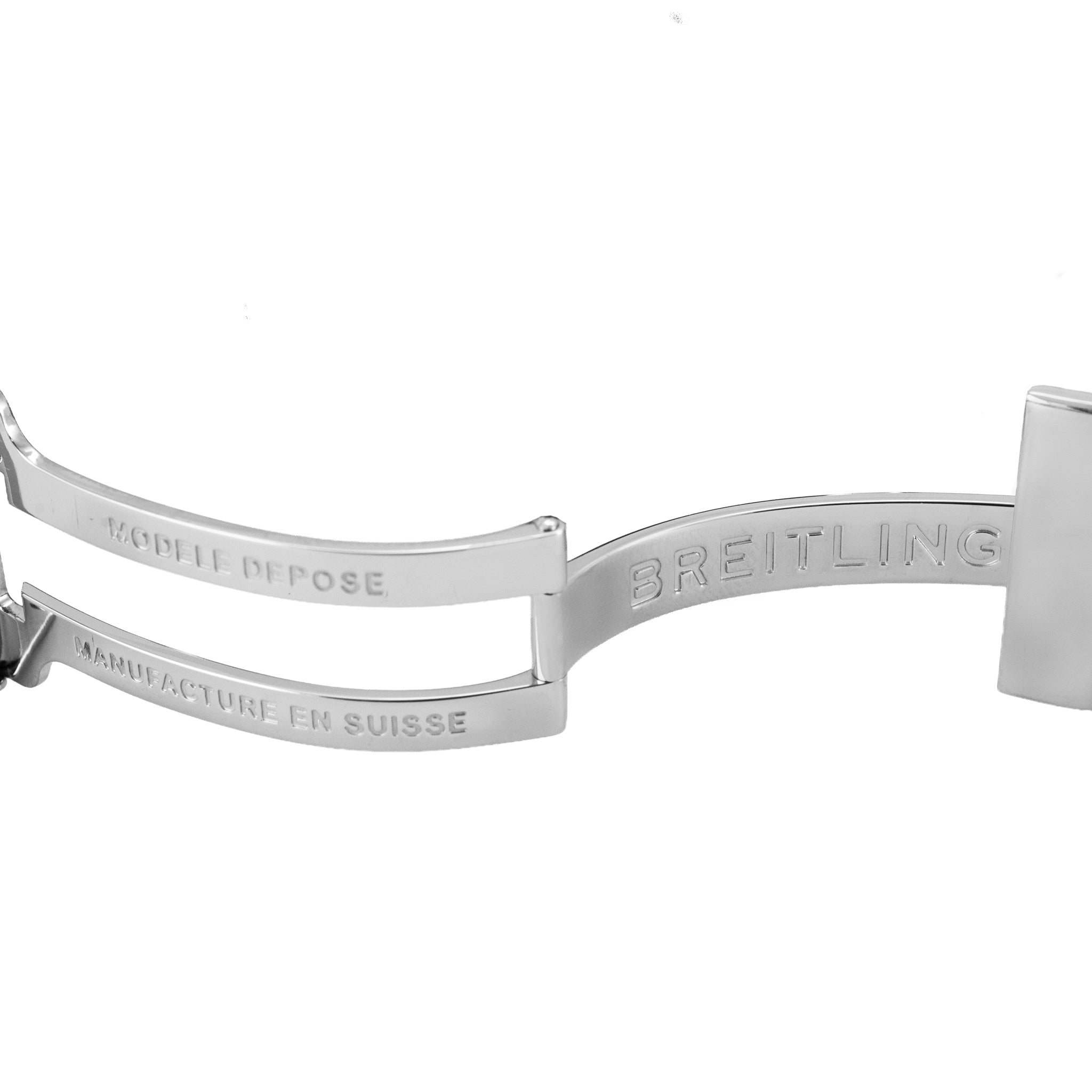 Breitling Super Avenger II 48MM A13371 Black Dial Chronograph Steel Watch