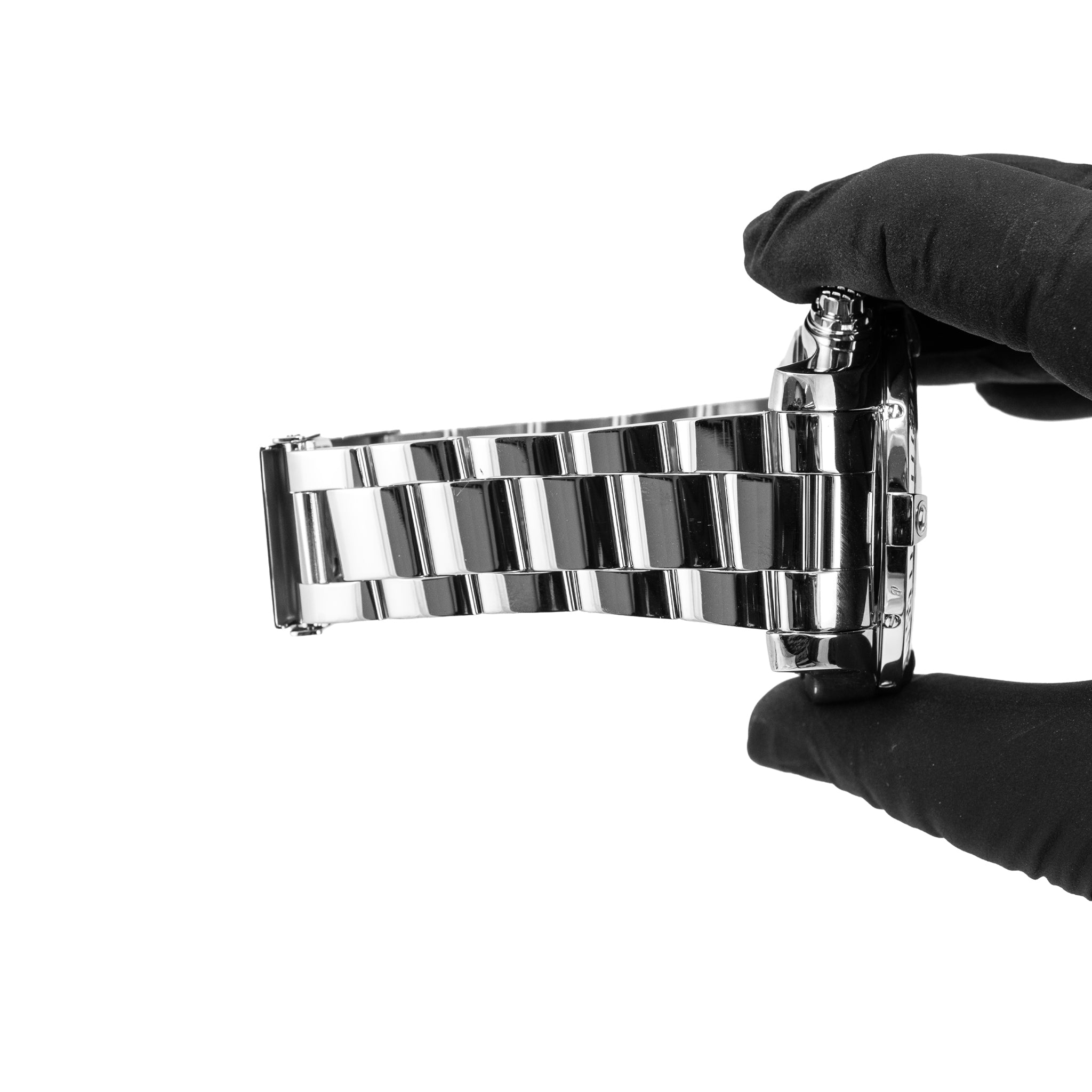 Breitling Super Avenger II 48MM A13371 Black Dial Chronograph Steel Watch